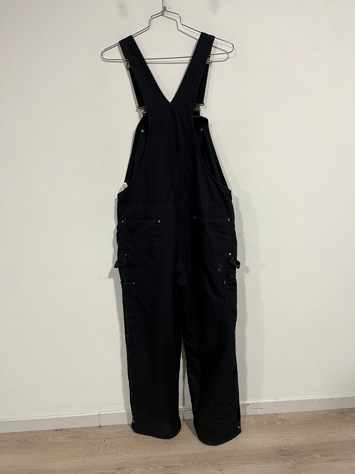 Salopette Carhartt overall nera (G992)