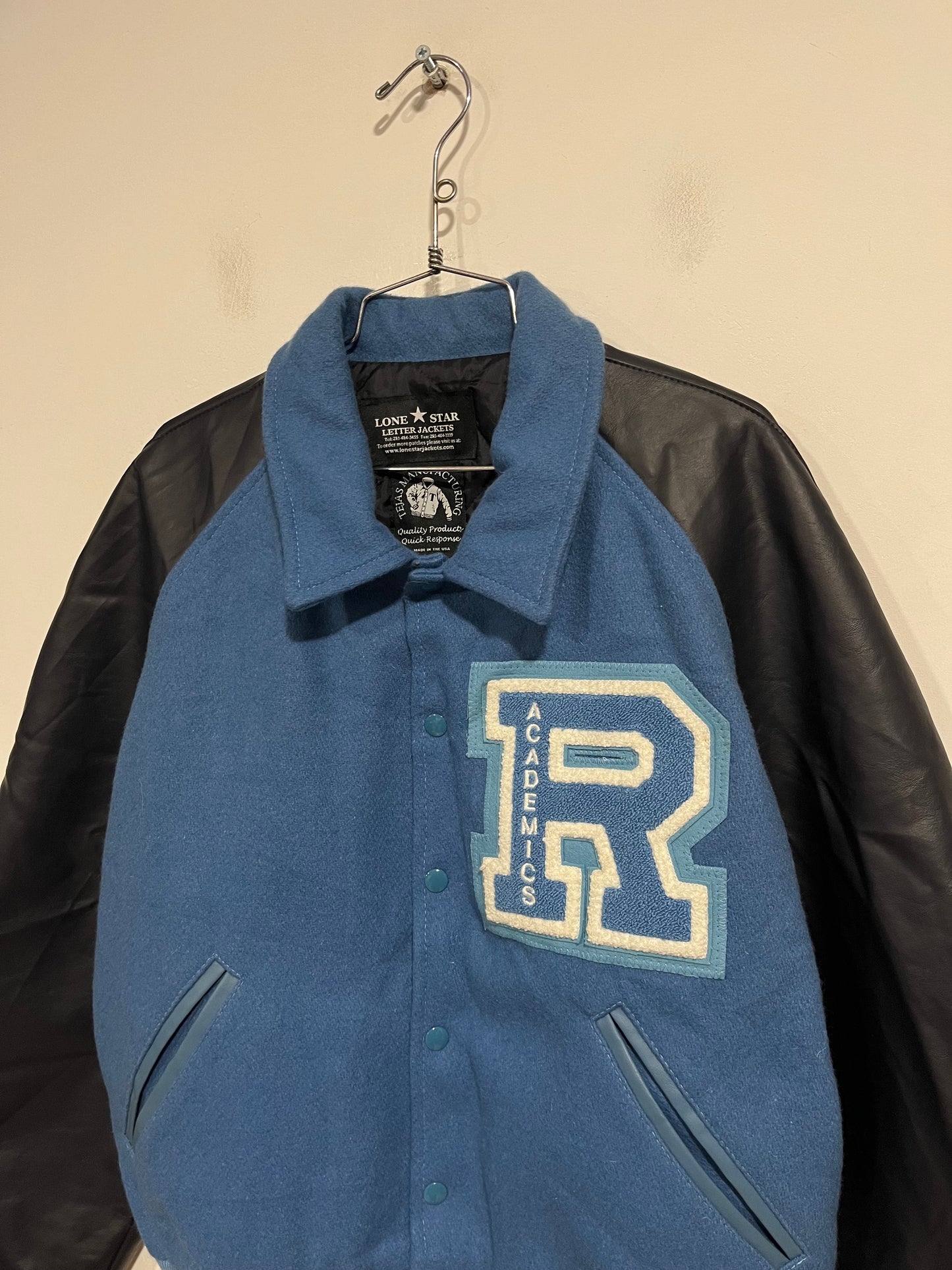 Varsity Jacket Tejas manufacturing (F218)