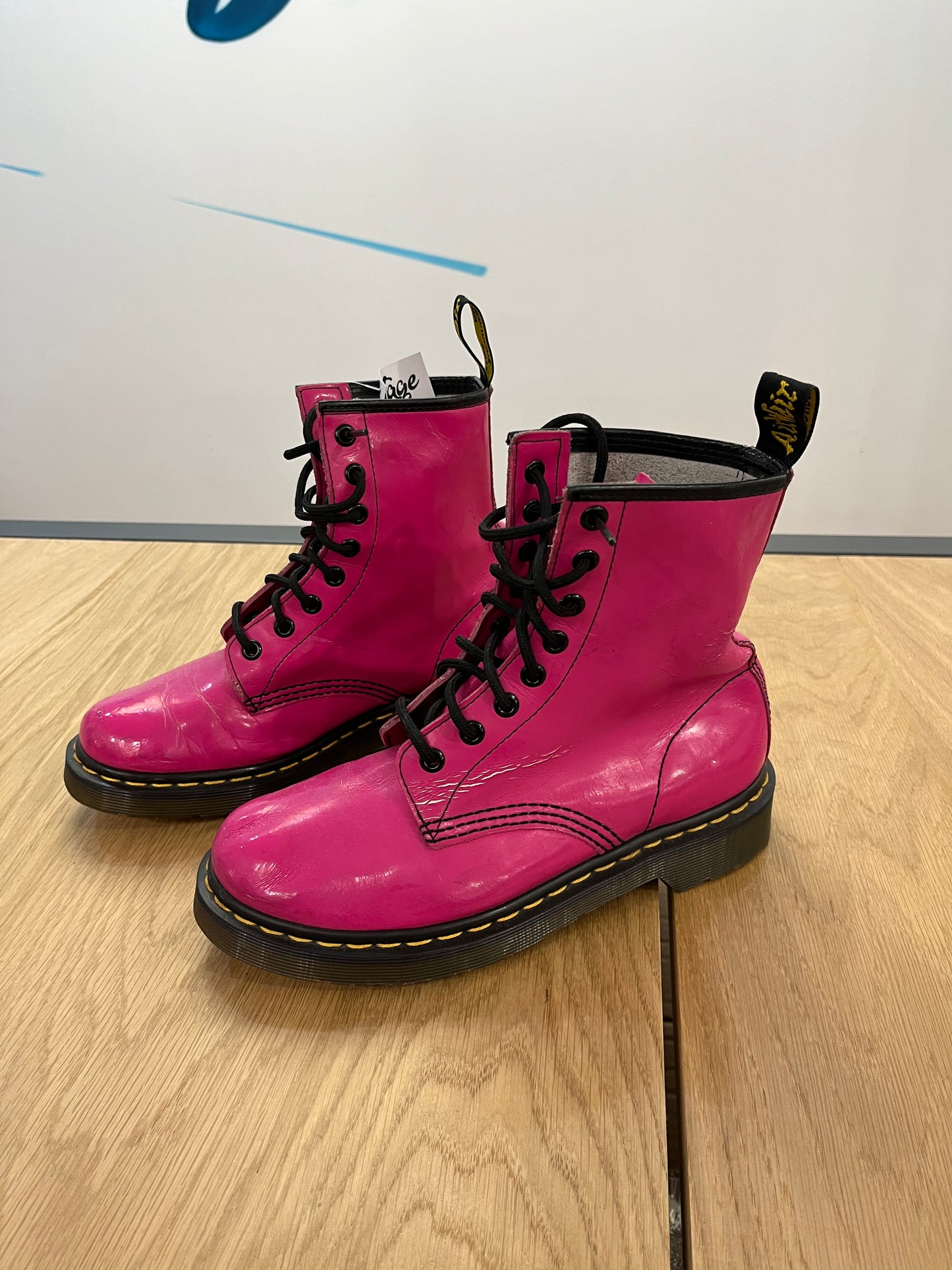 Anfibi Dr Martens 1460 W Pink (F584)