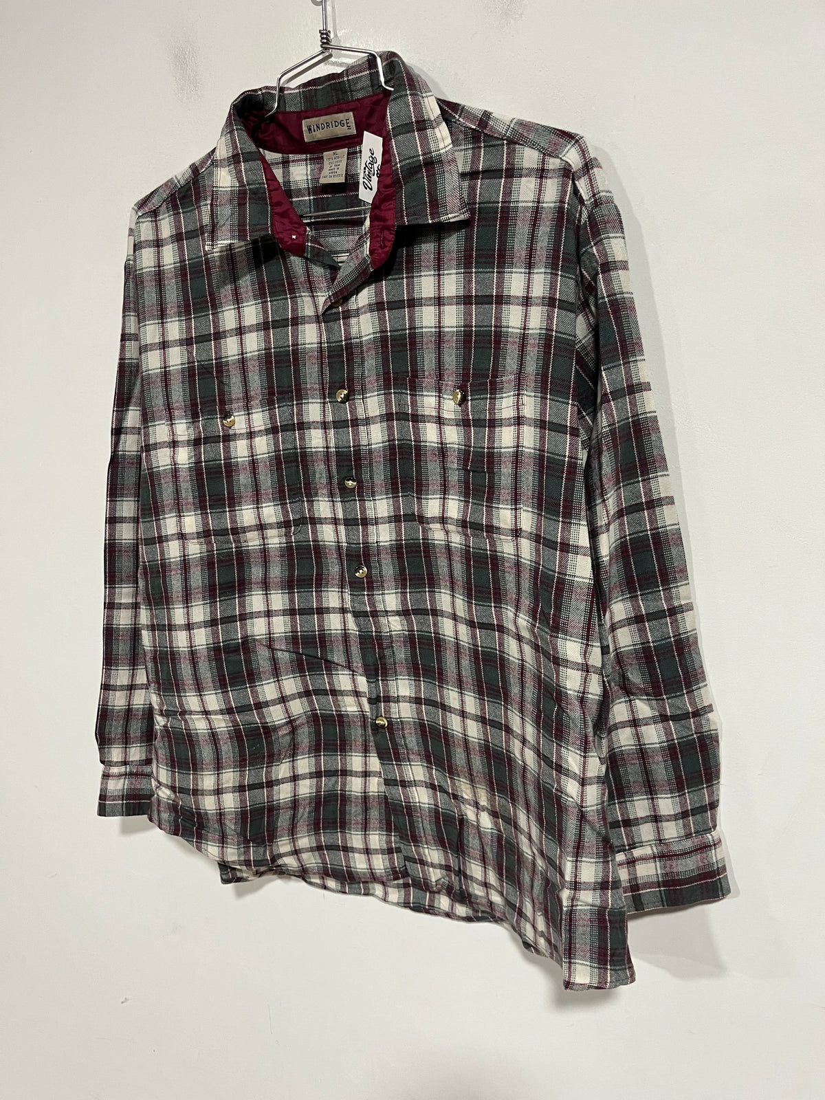 Camicia in flanella Winridge (H313)