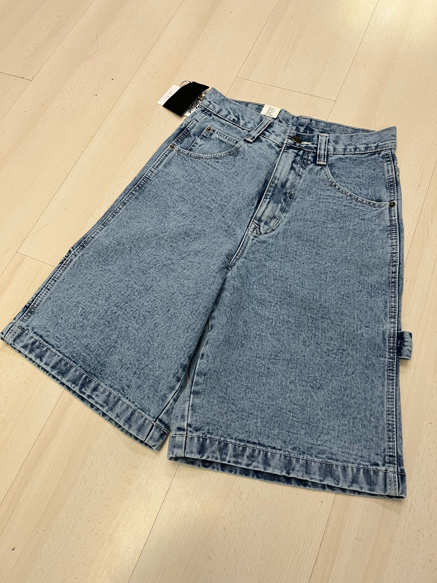 Jorts baggy con ricamo jap (H224)