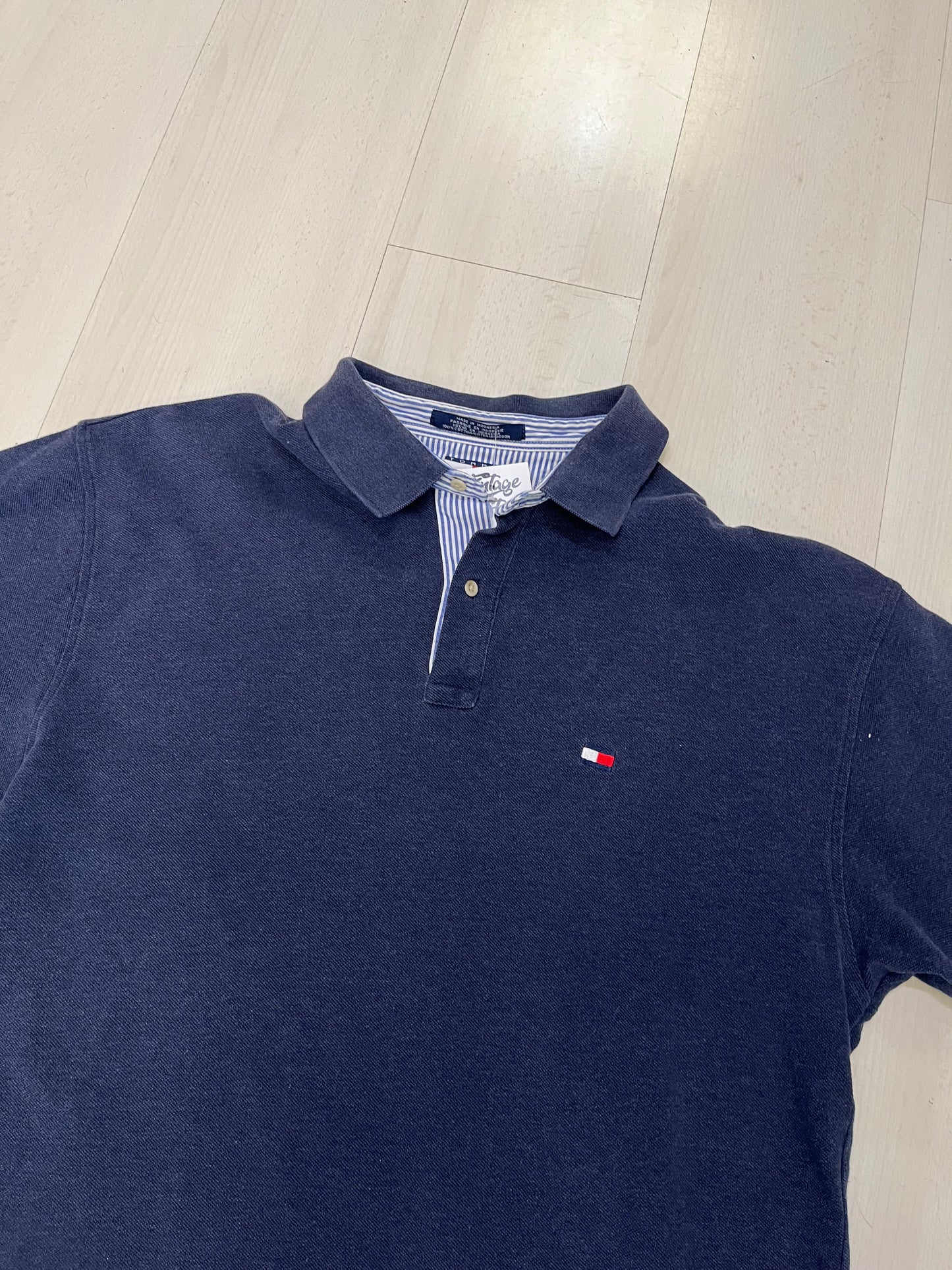 Polo Tommy Hilfiger blu (H123)