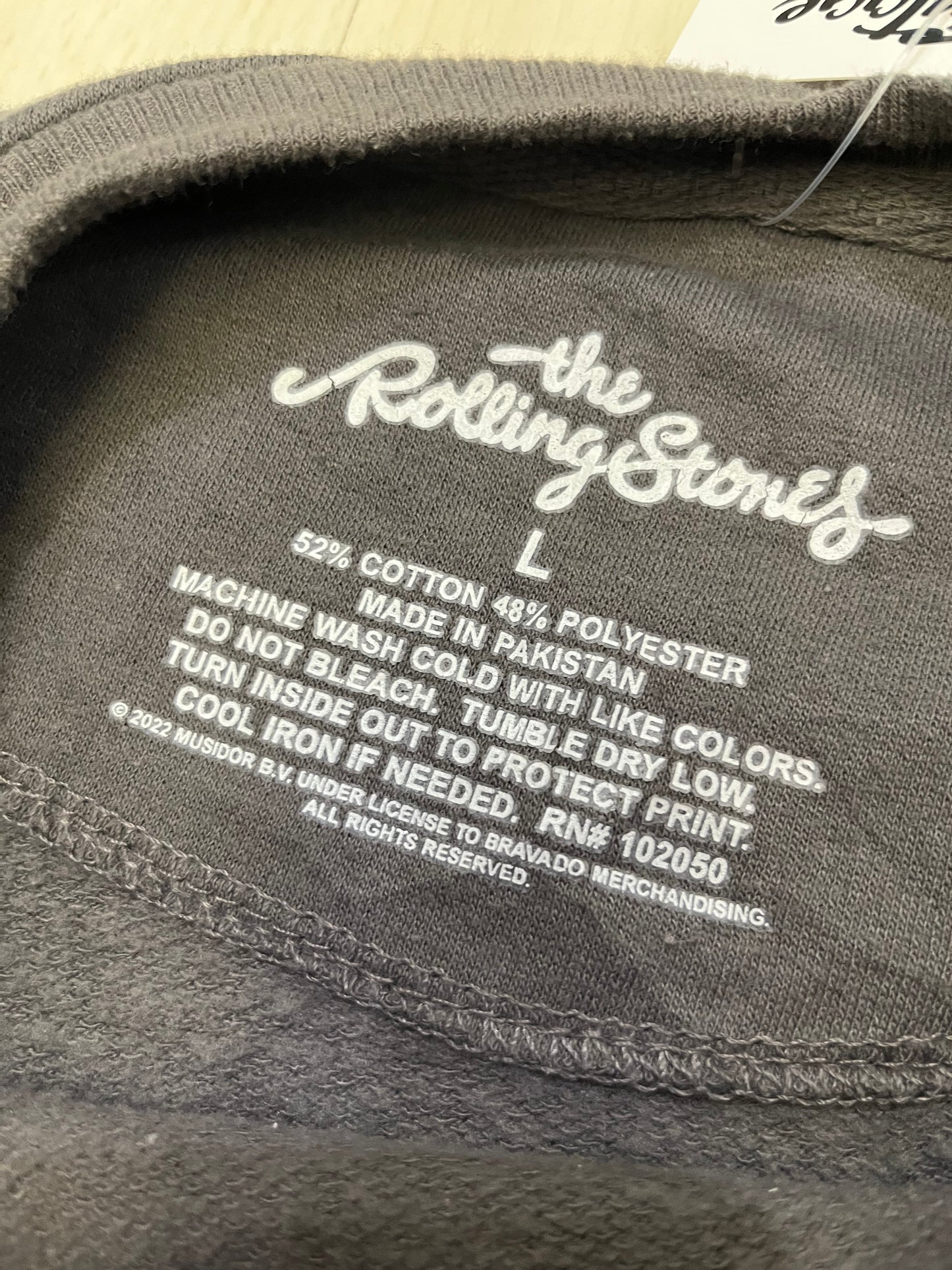 Felpa girocollo official The Rolling Stones (H045)