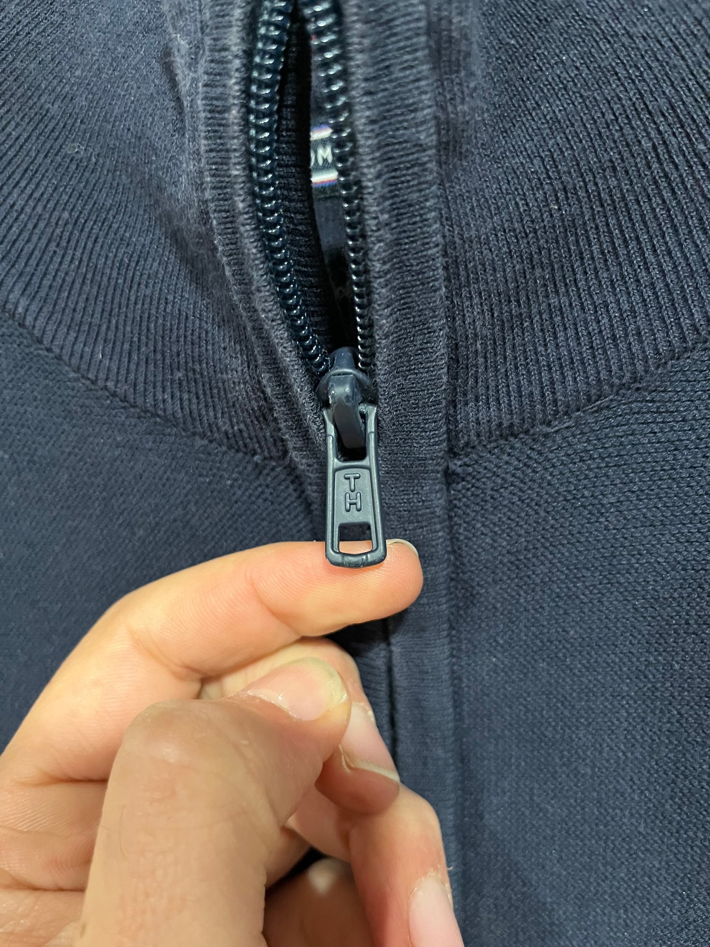 Maglioncino Tommy Hilfiger con zip (H092)