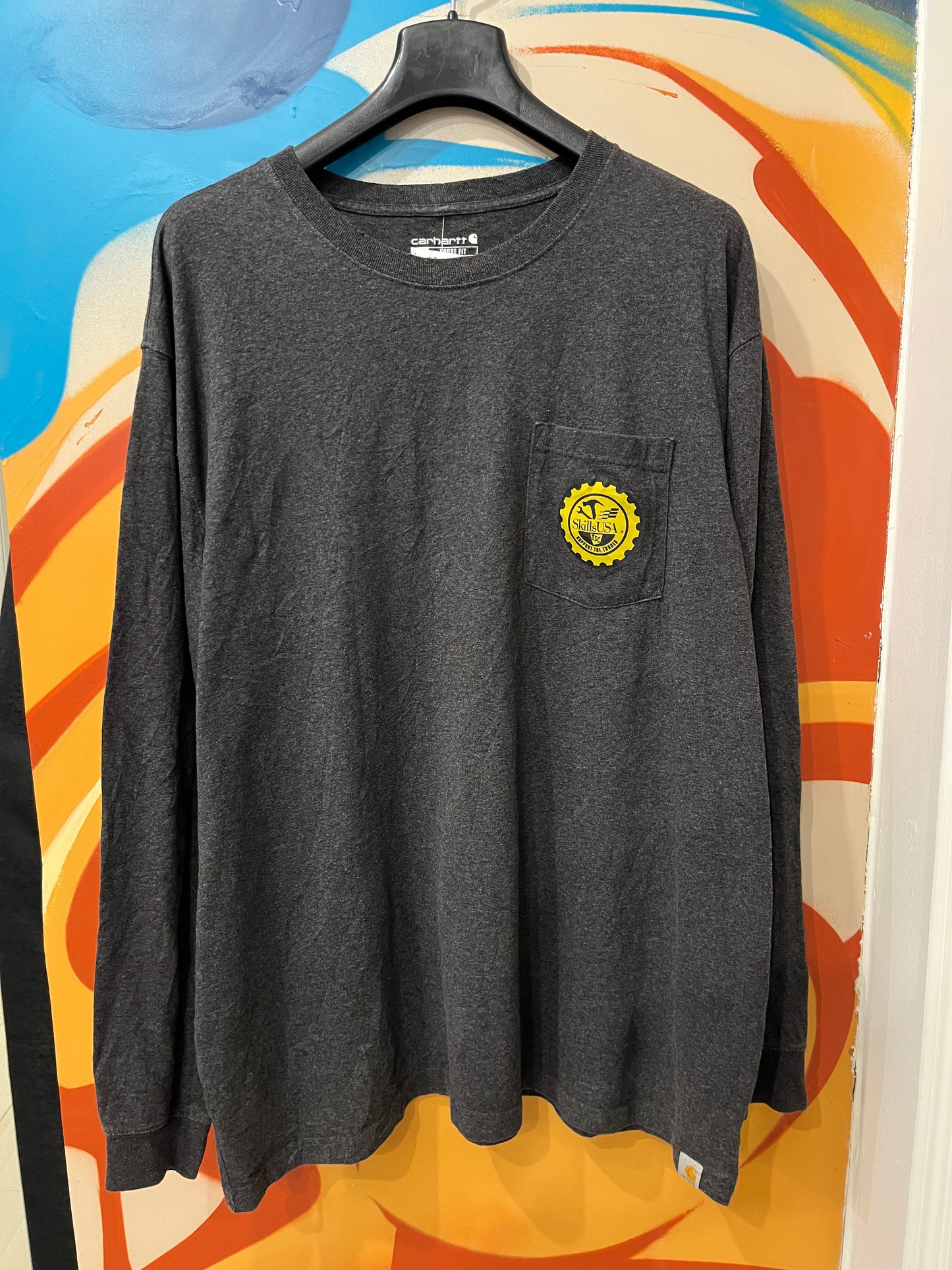 T shirt maniche lunghe Carhartt from usa (G604)