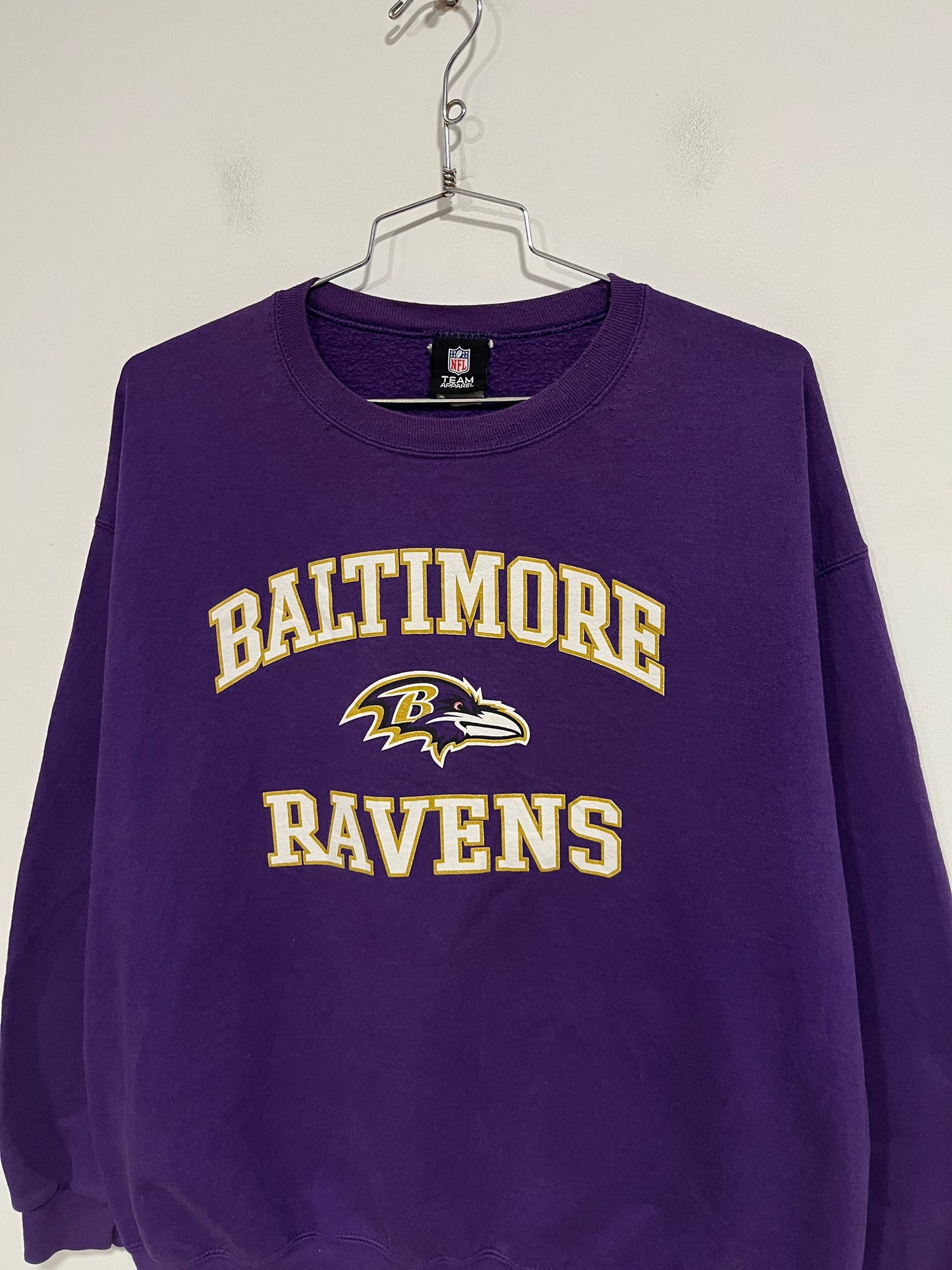 Felpa crewneck NFL Baltimore Ravens (F500)