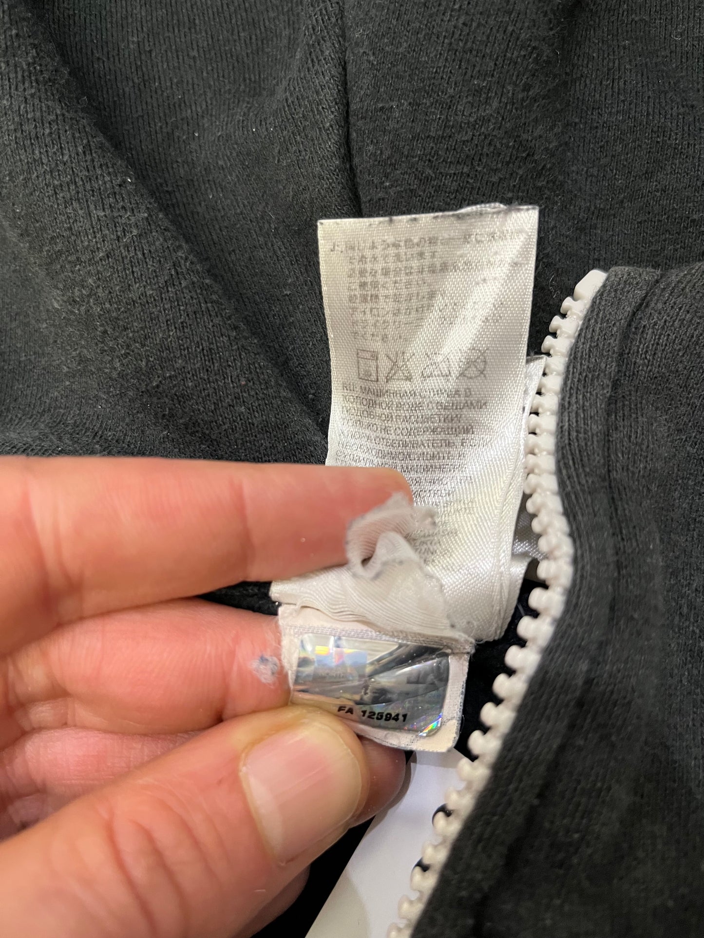 Felpa con zip The North face uomo (H028)