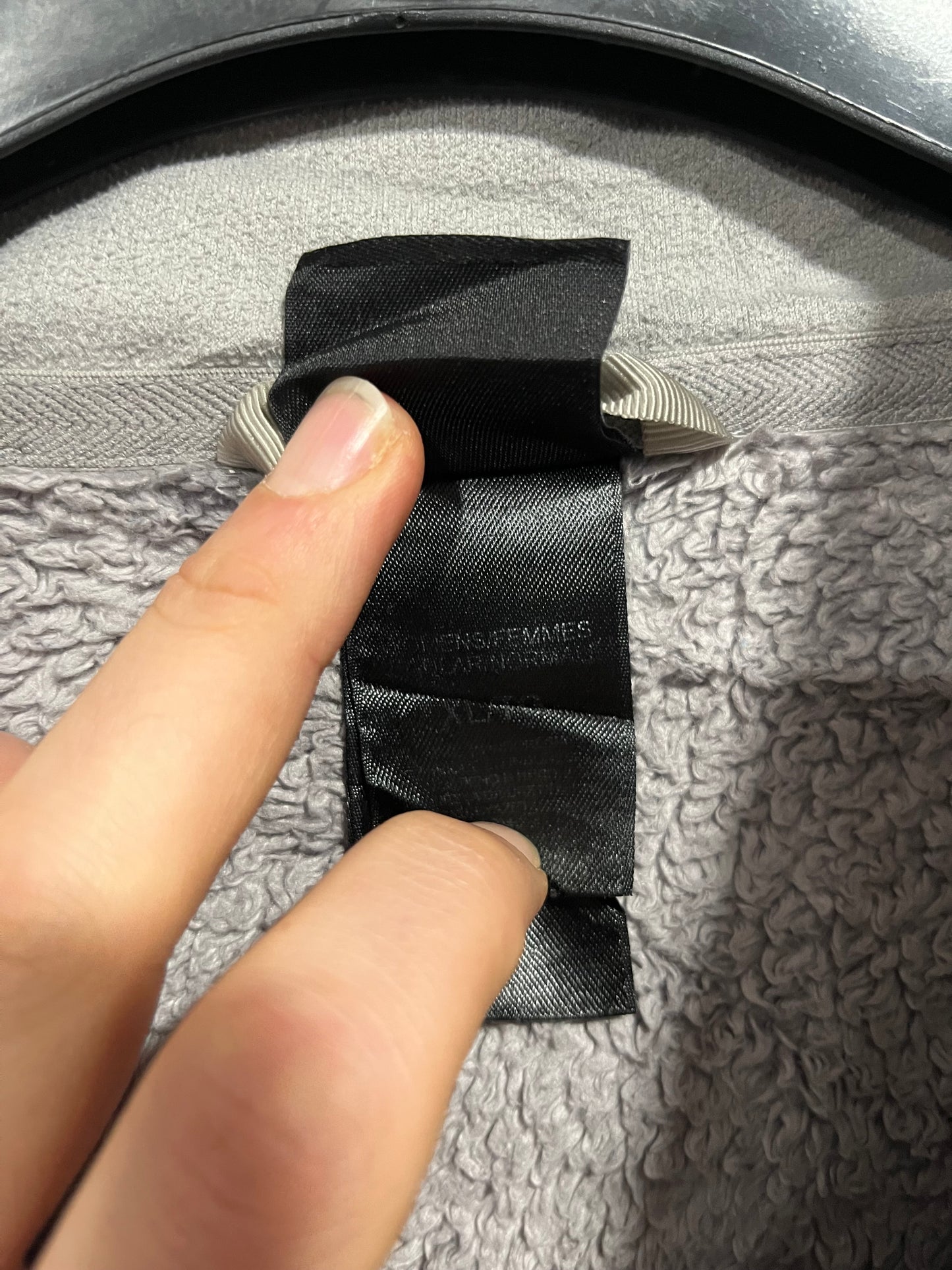 Pile The North face fleece grigio (G983)