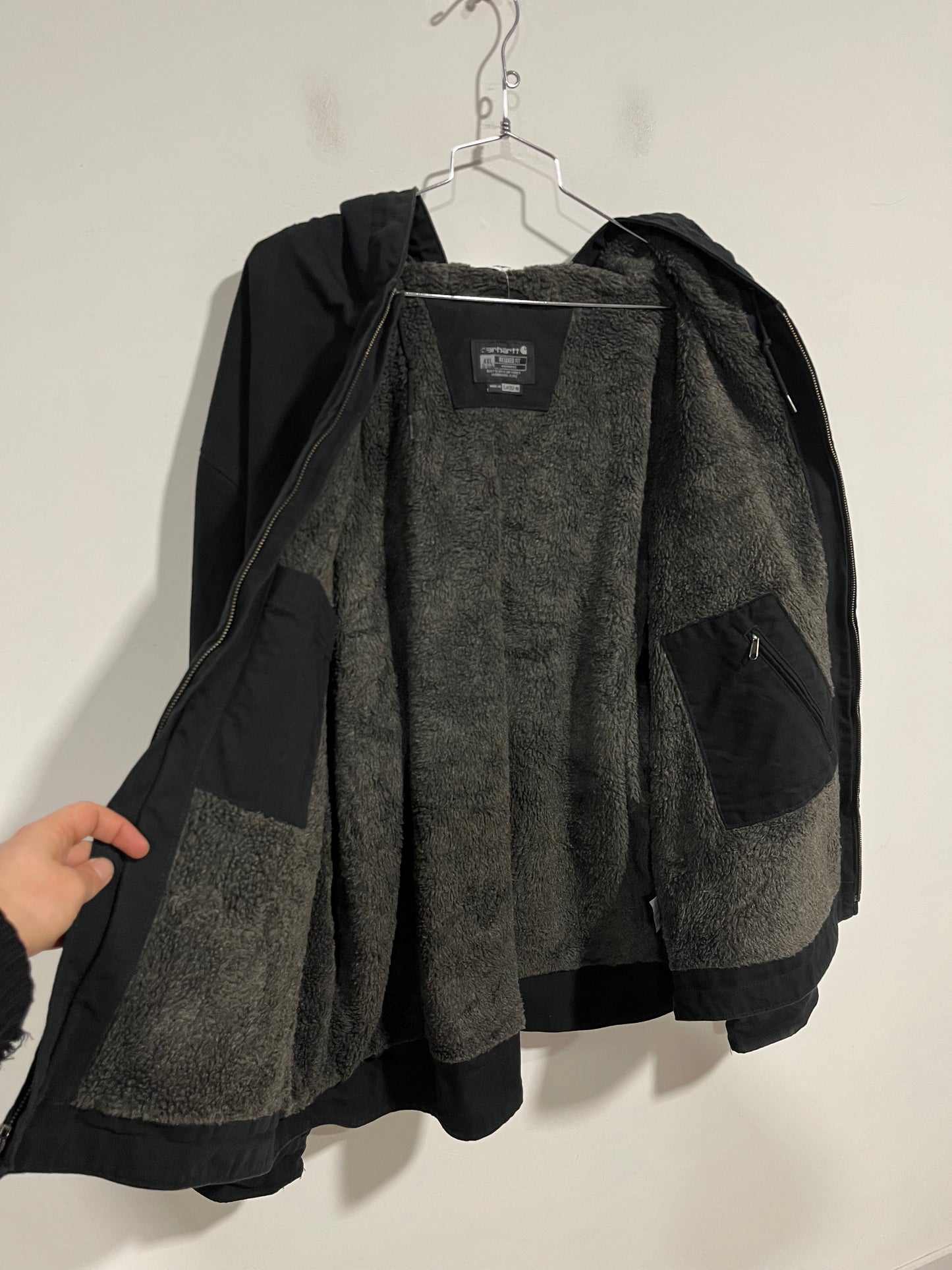 Giubbotto Carhartt Sierra con sherpa interno (G949)