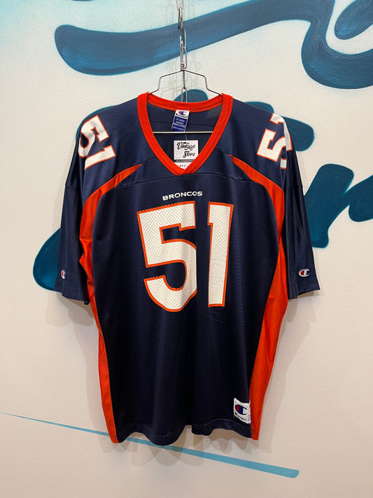 Rara maglia NFL Champion Denver Broncos anni 90 (G322)