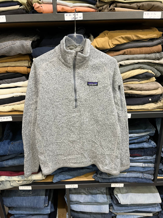 Pile Patagonia fleece donna grigio (G841)