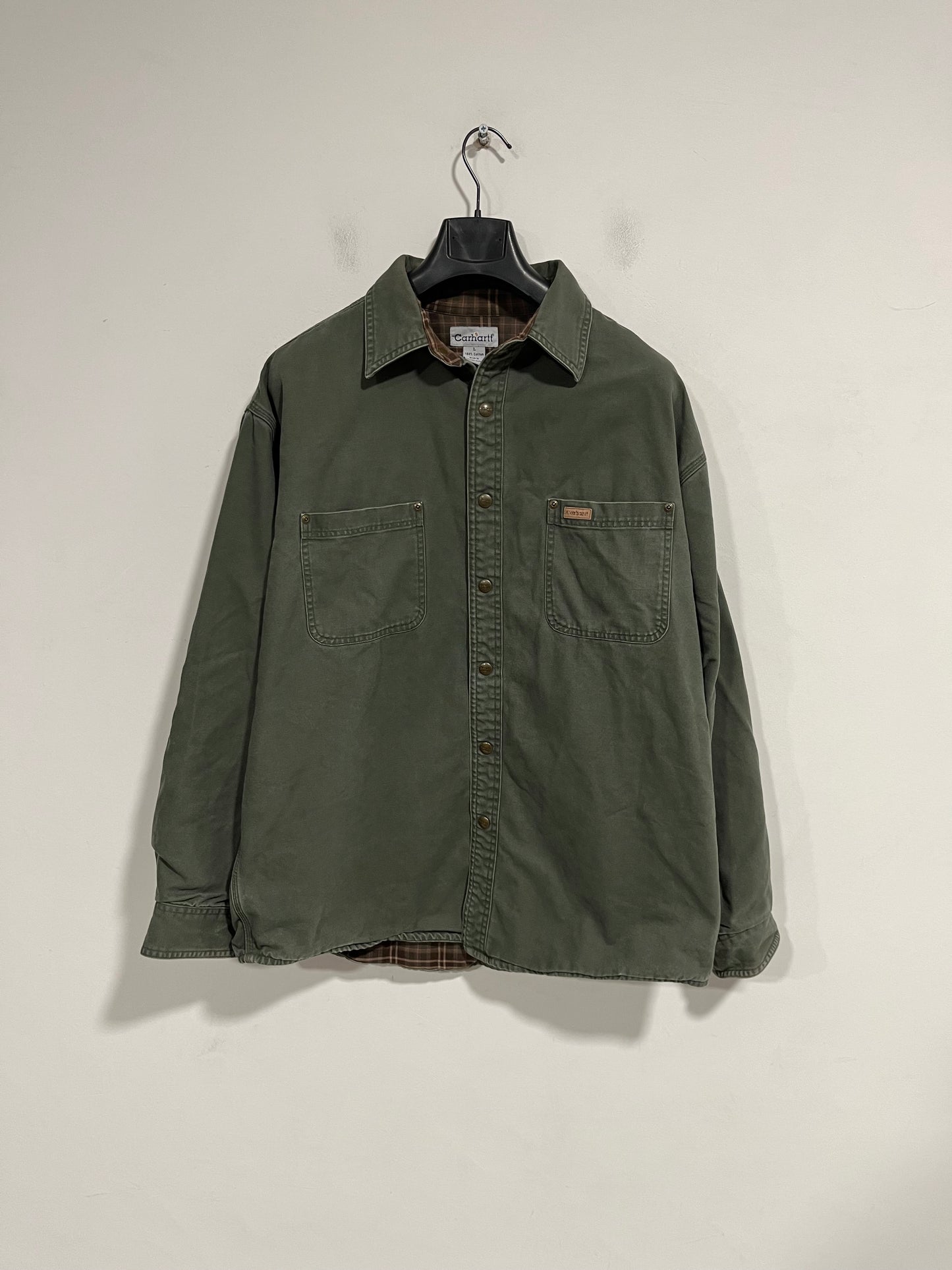 Camicione in jeans Carhartt flannel lined (F940)