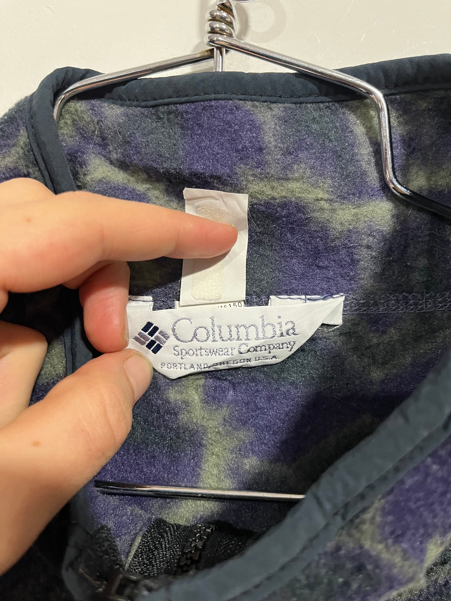 Felpa in pile Columbia anni 90 (G713)