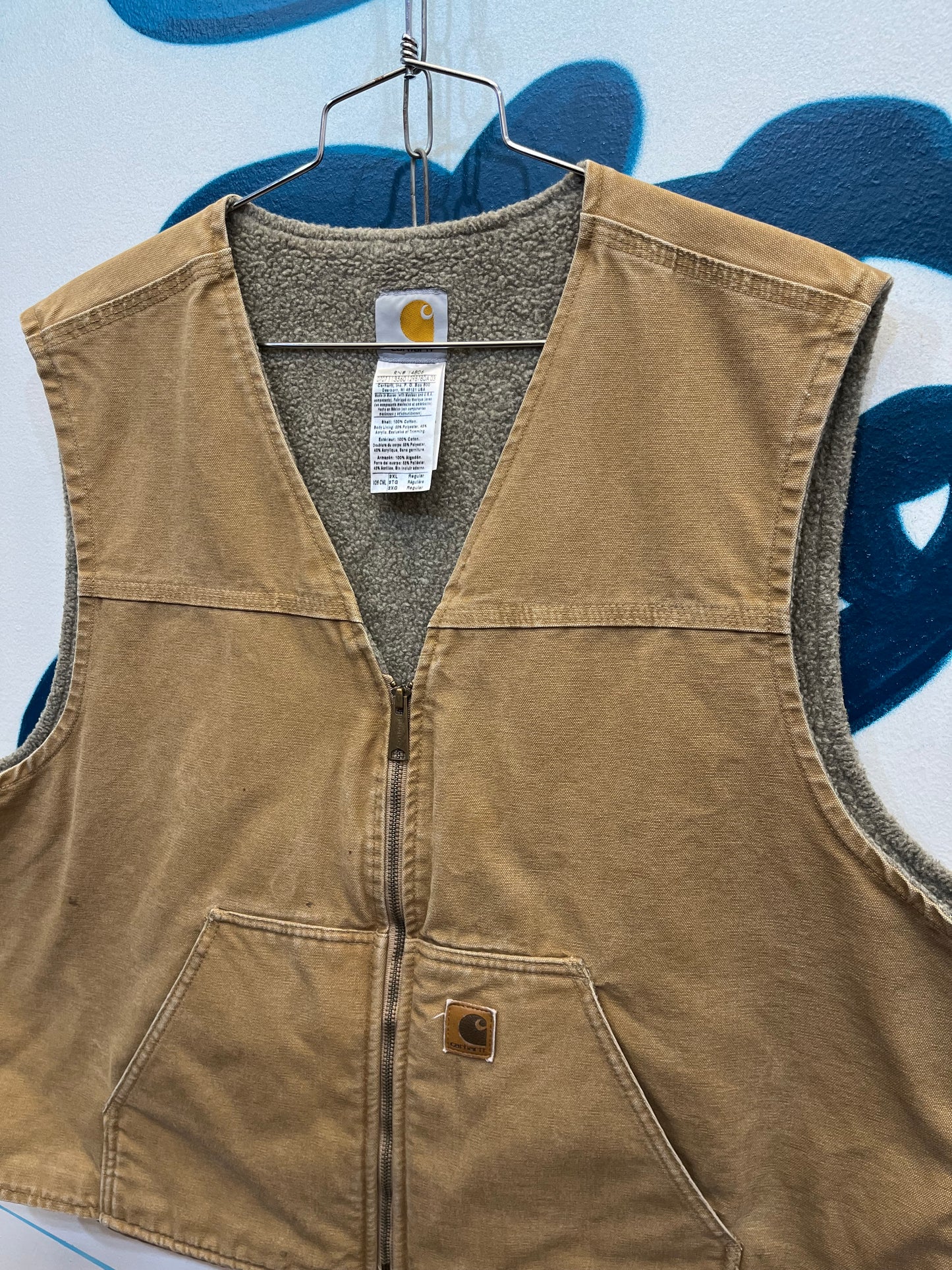 Gilet Carhartt marroncino (F430)