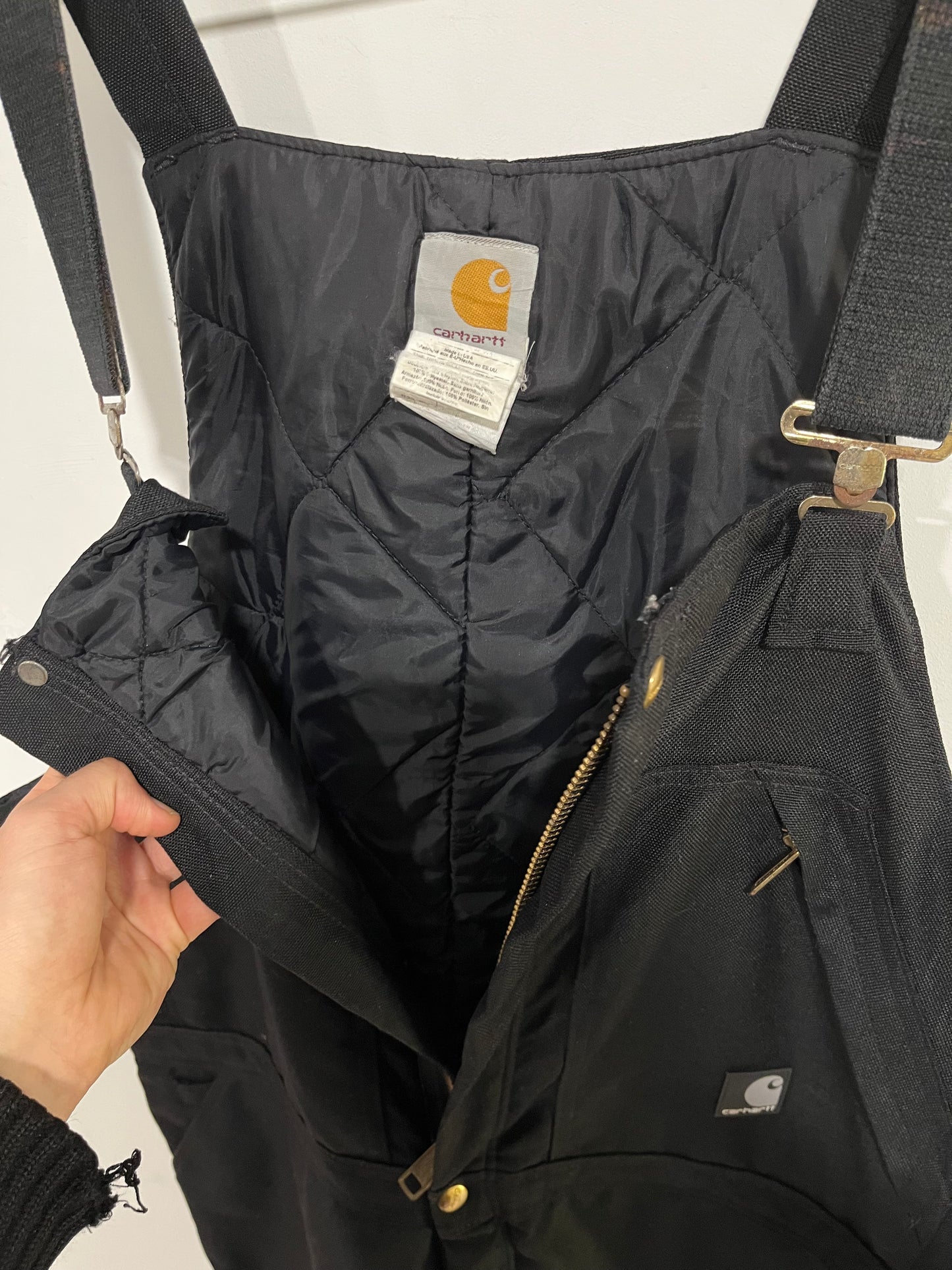 Salopette Carhartt workwear imbottita (G701)