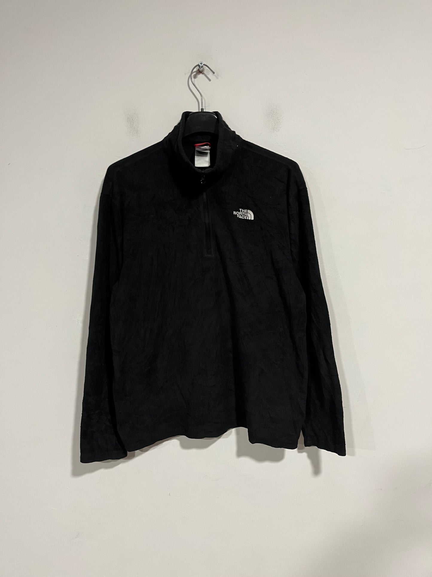 Maglia in pile The North face nera (G987)