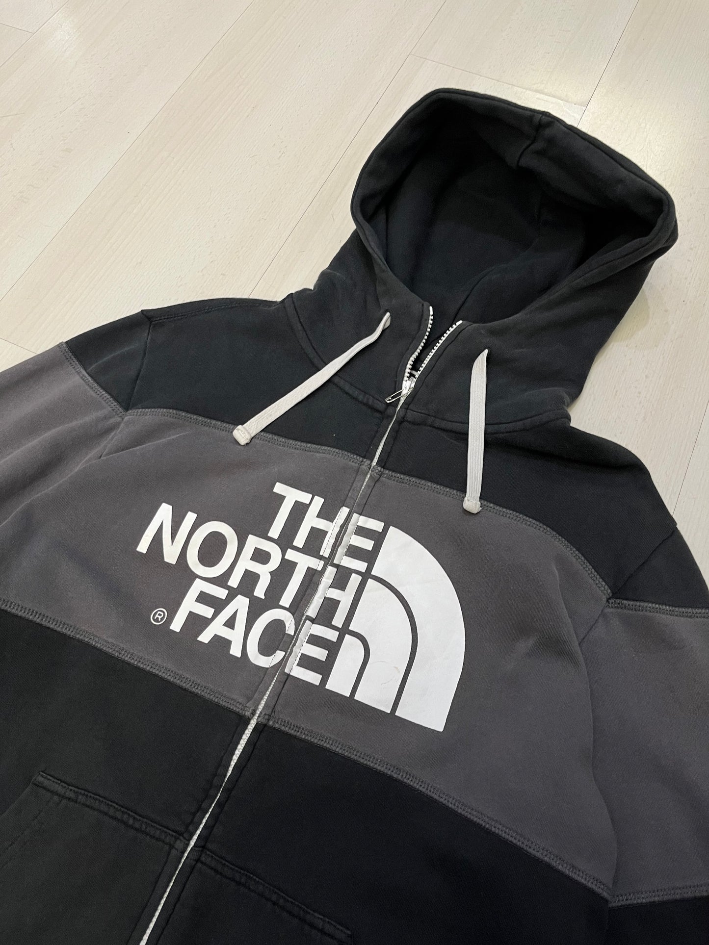 Felpa con zip The North face uomo (H028)