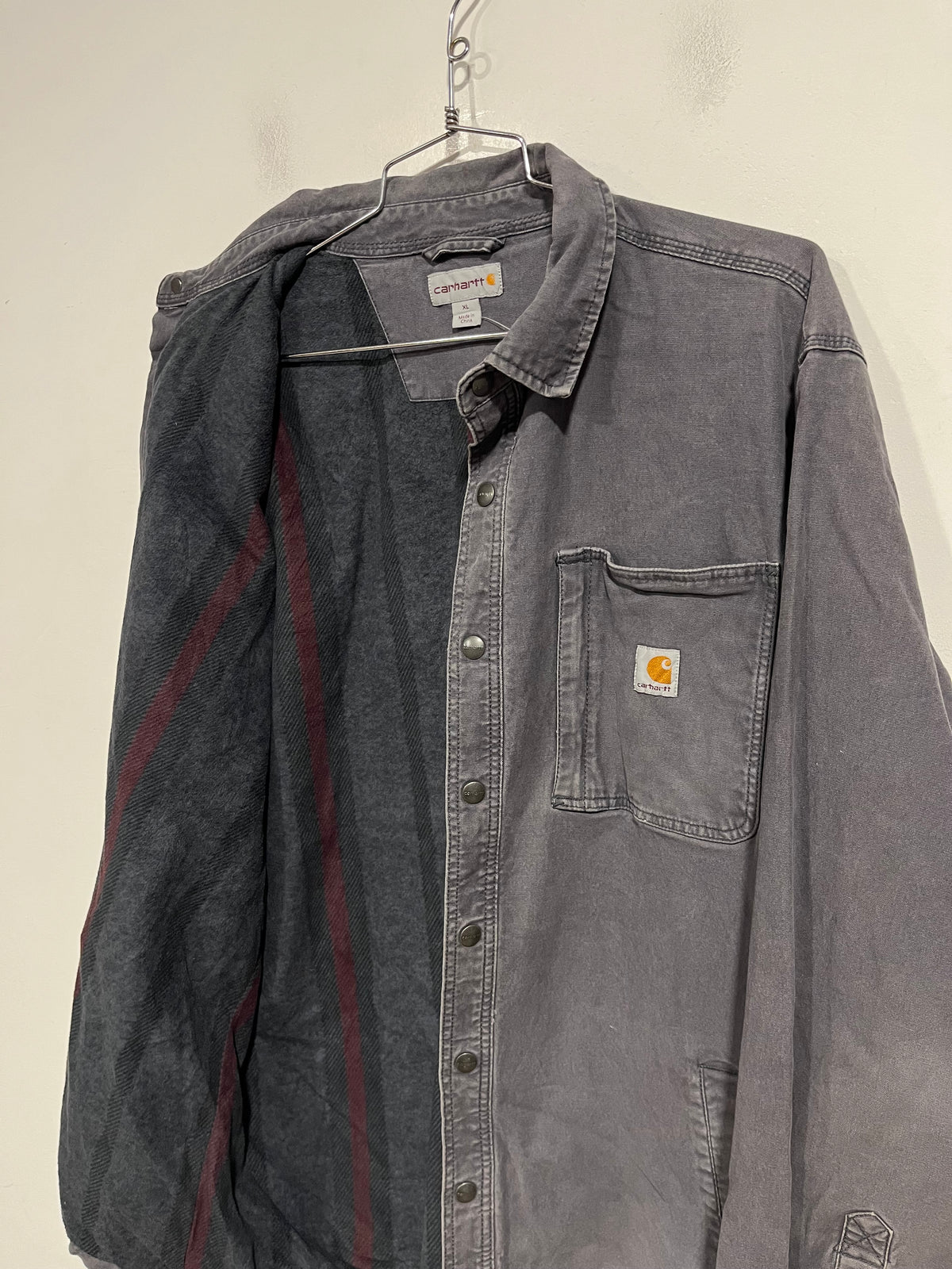 Giacca camicia Carhartt flannel lined (H301)