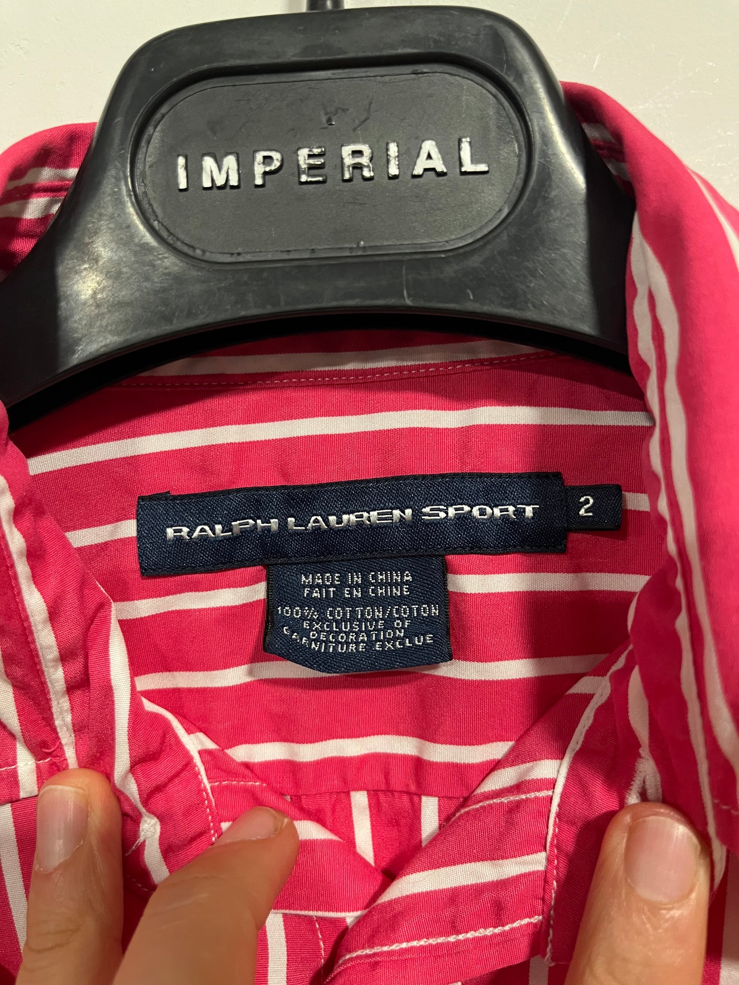 Camicia Ralph Lauren a righe (G650)