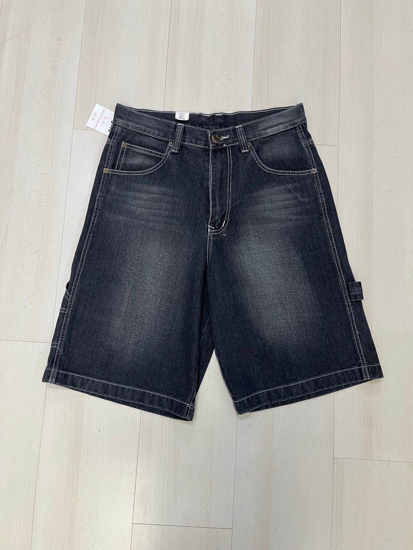 Jorts baggy con ricamo Custom (H223)
