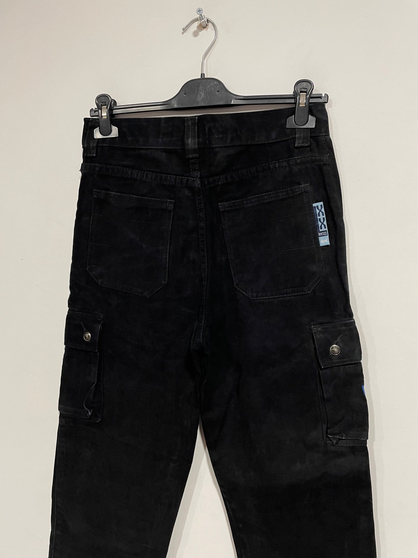 Jeans baggy Fishbone nero (C894)