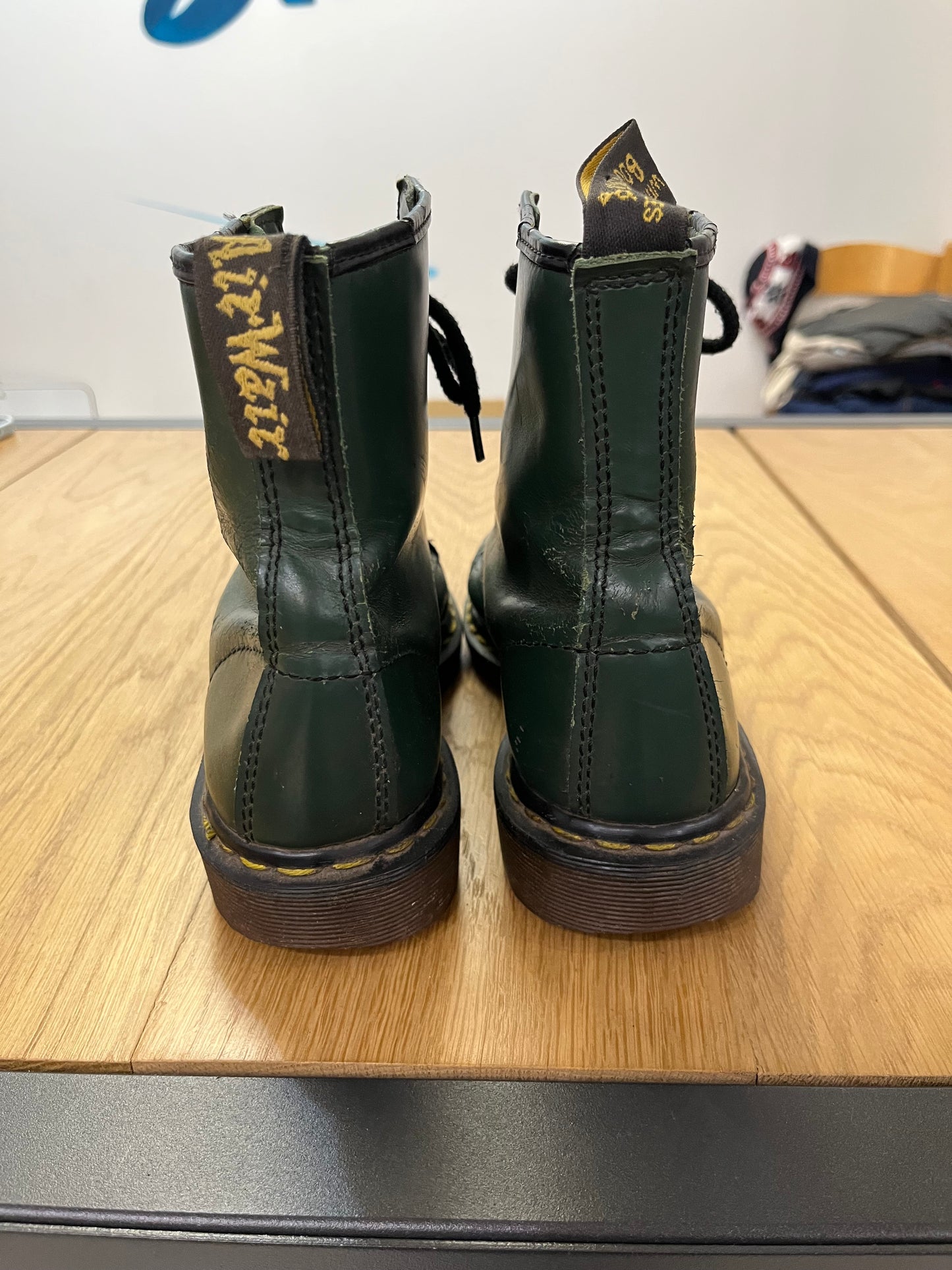 Stivaletti Dr Martens 1460 verdi (H000)