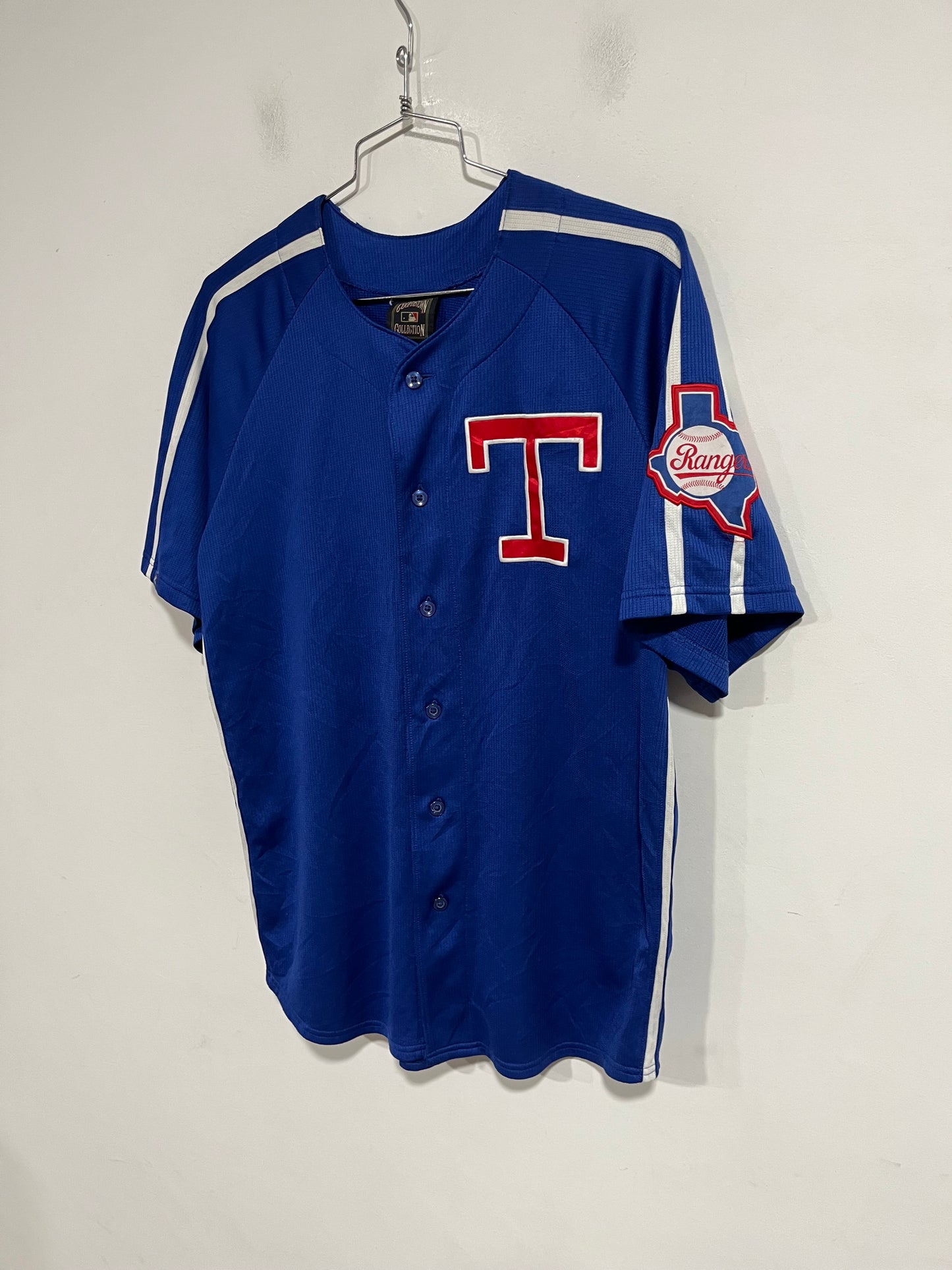 Maglia Majestic MLB Texas Rangers (H059)