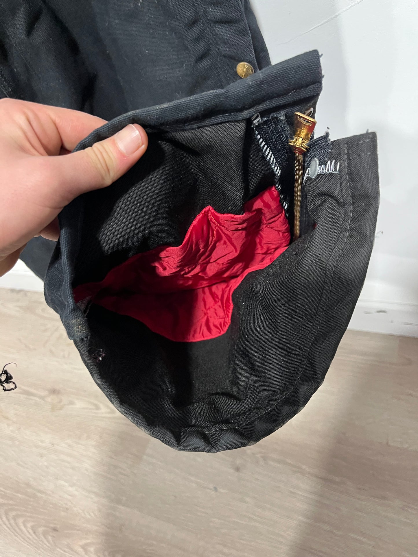 Salopette Carhartt overall nera (G992)