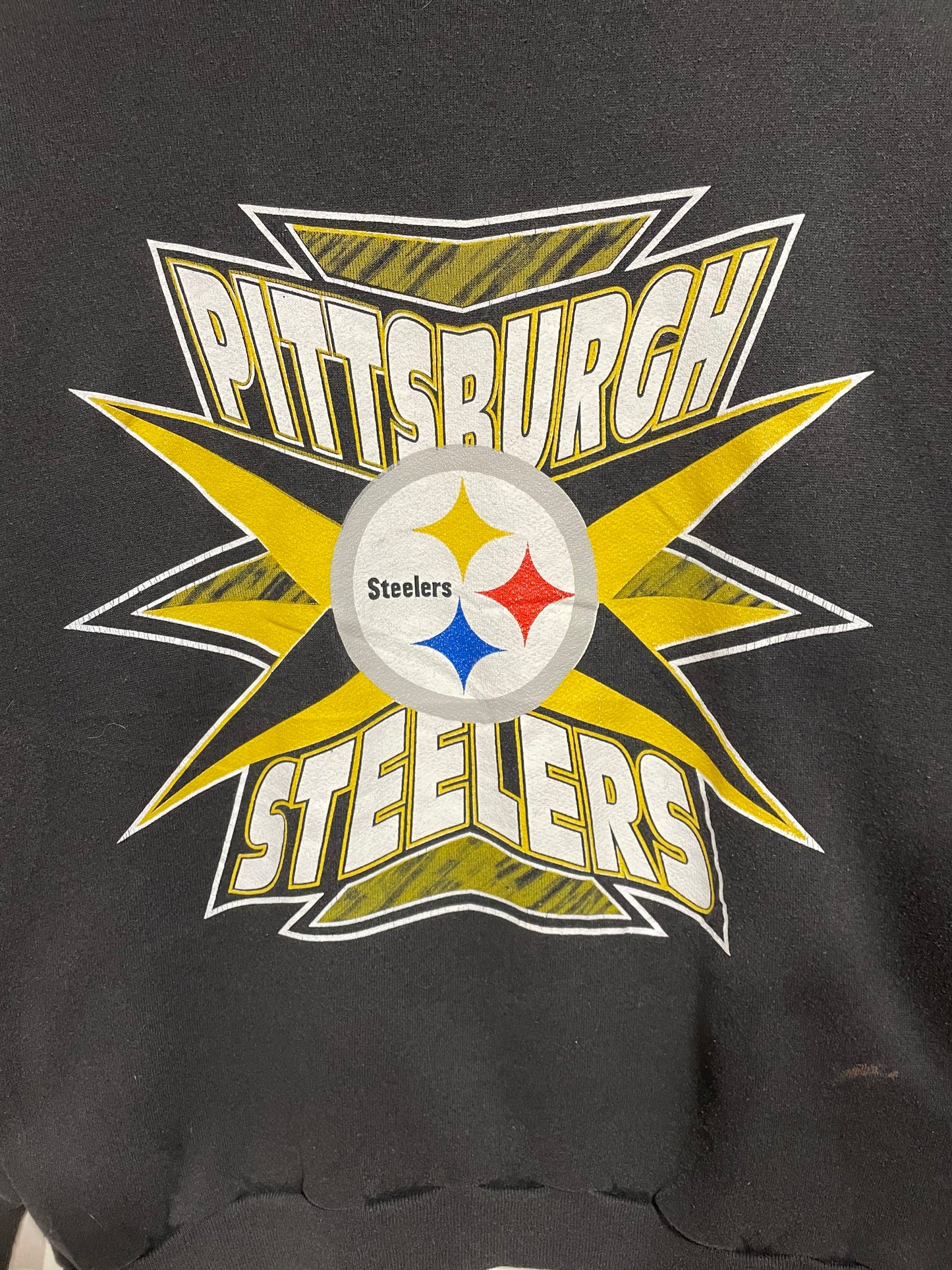 Rara Crewneck Logo7 Pittsburgh Steelers (C959)
