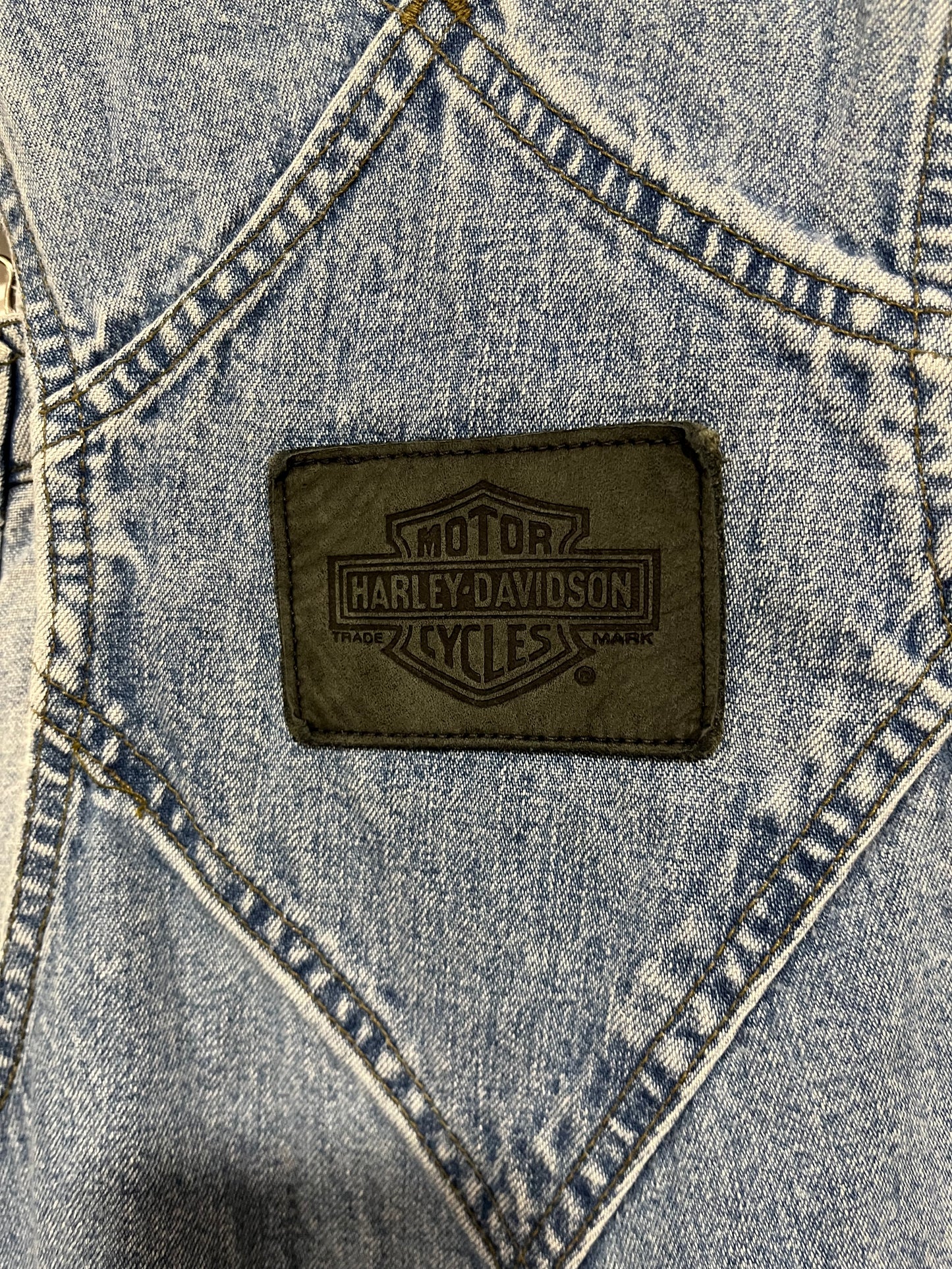 Rara salopette Harley Davidson vintage (G625)
