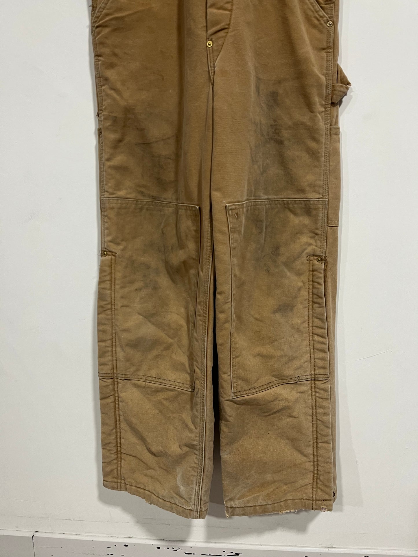 Salopette Carhartt double knee Made in usa (G636)