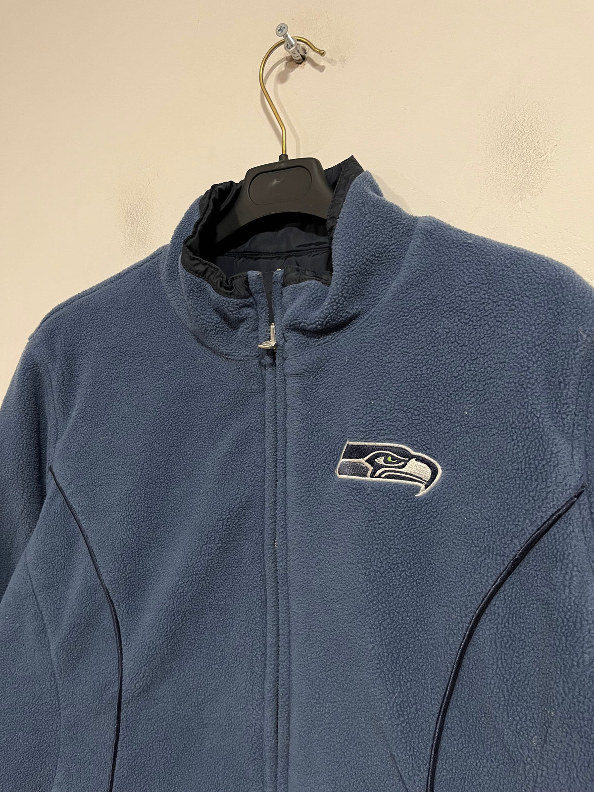 Giubbotto pile double face NFL Seattle Seahawks (H303)