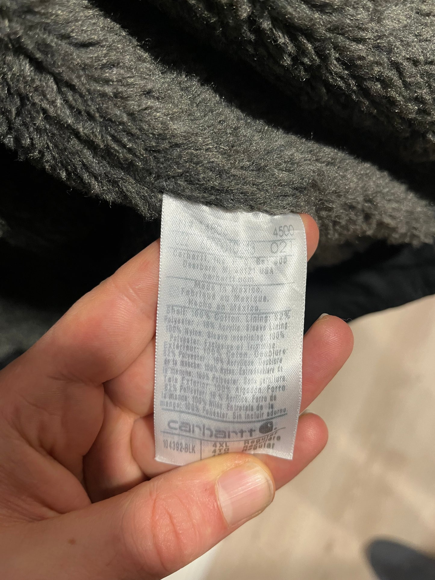 Giubbotto Carhartt Sierra con sherpa interno (G949)