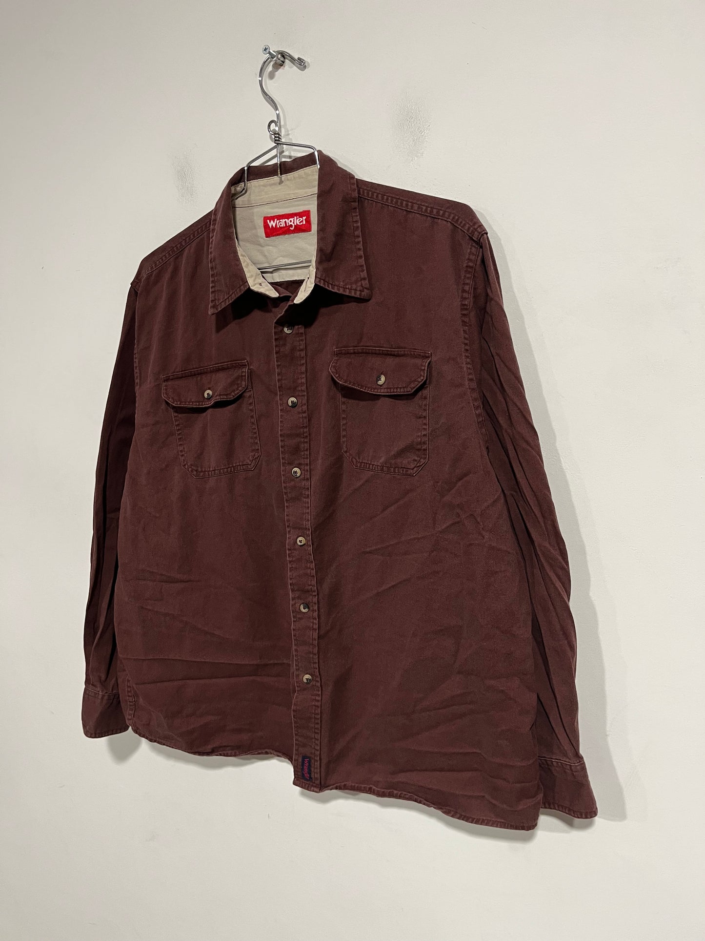 Camicia Wrangler Denim bordeaux (G660)