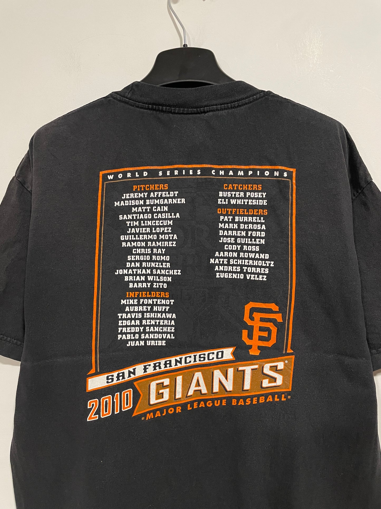 Rara t shirt Majestic celebrativa MLB Giants (MR298)