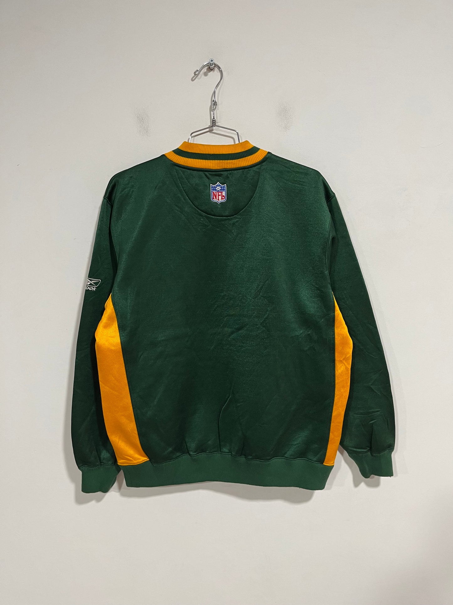 Felpa con zip Reebok NFL Green Bay Packers (F108)