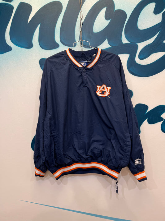 Giubbottino tracktop a casacca Starter Auburn Tigers (F137)