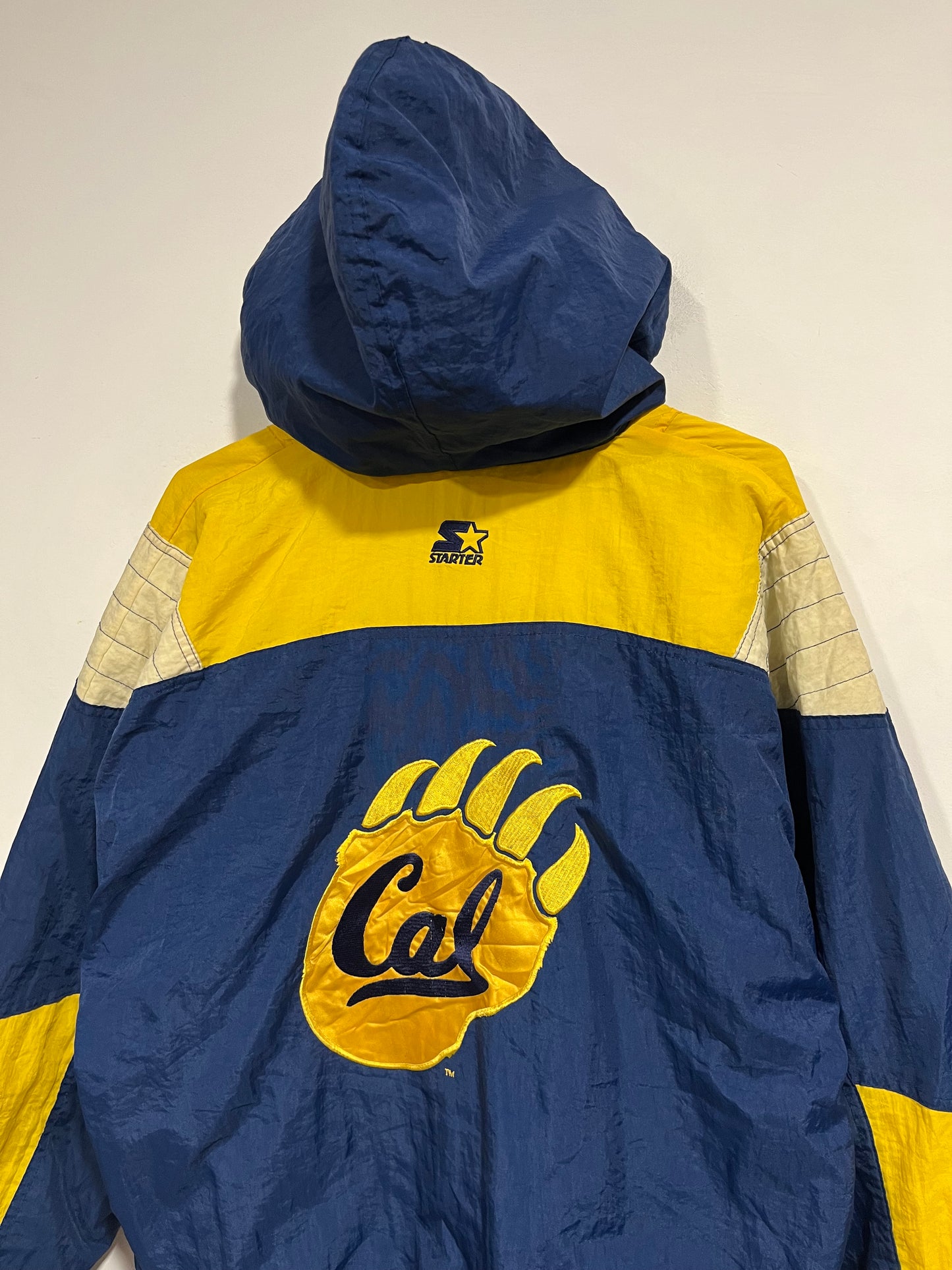 Rarissimo giubbotto Starter anni 90 California Golden Bears (F041)