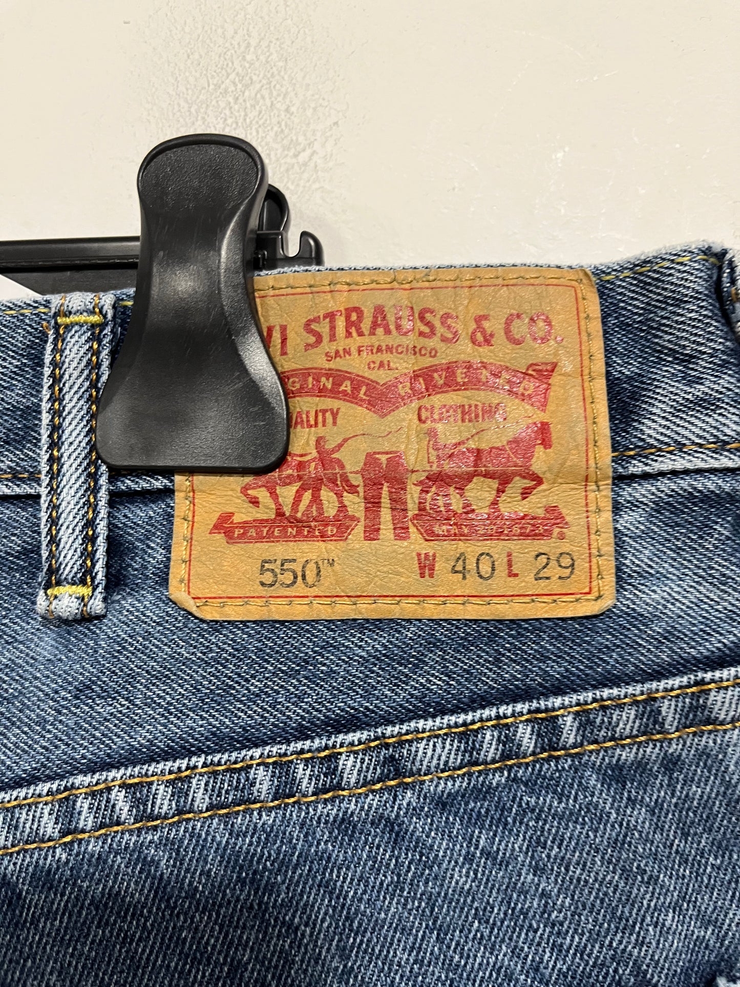 Jeans Levi’s 550 blu (H159)