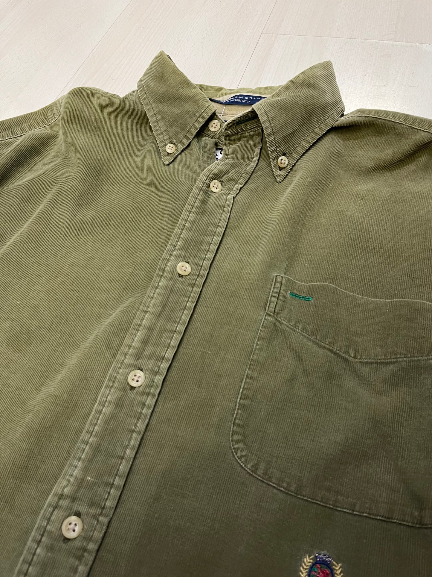 Camicia Tommy Hilfiger in velluto (G933)