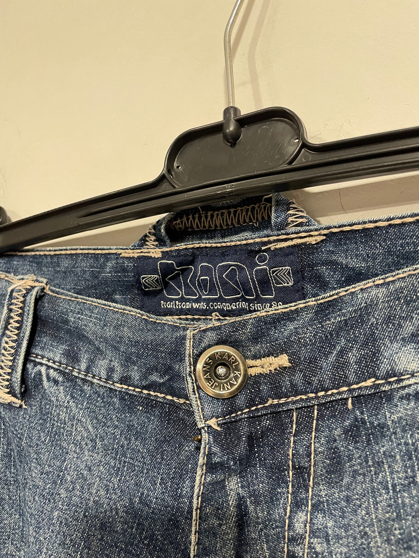Jeans baggy Karl Kani anni 90 (D421)