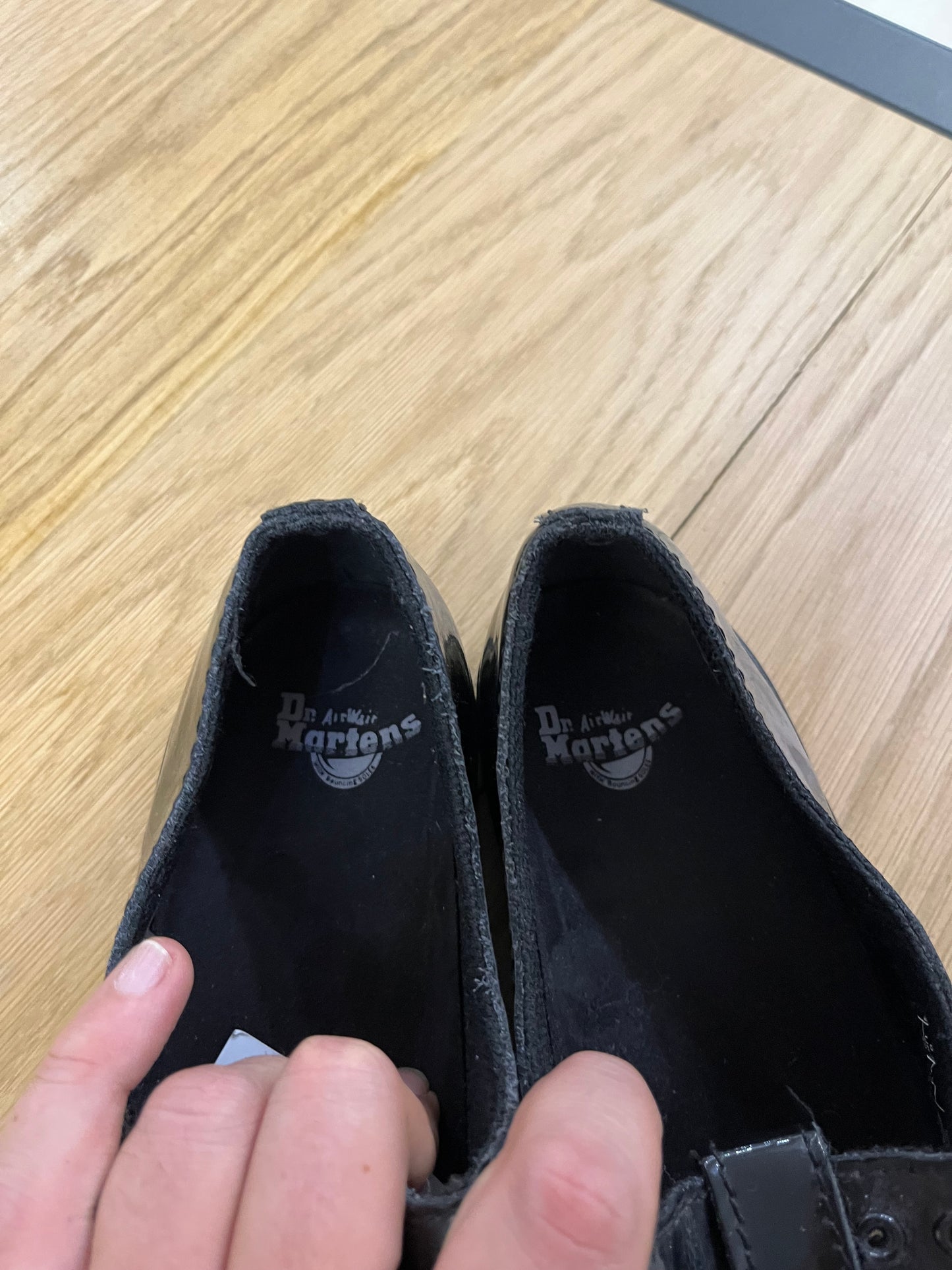 Ballerine Dr Martens Woolwich nere (G671)