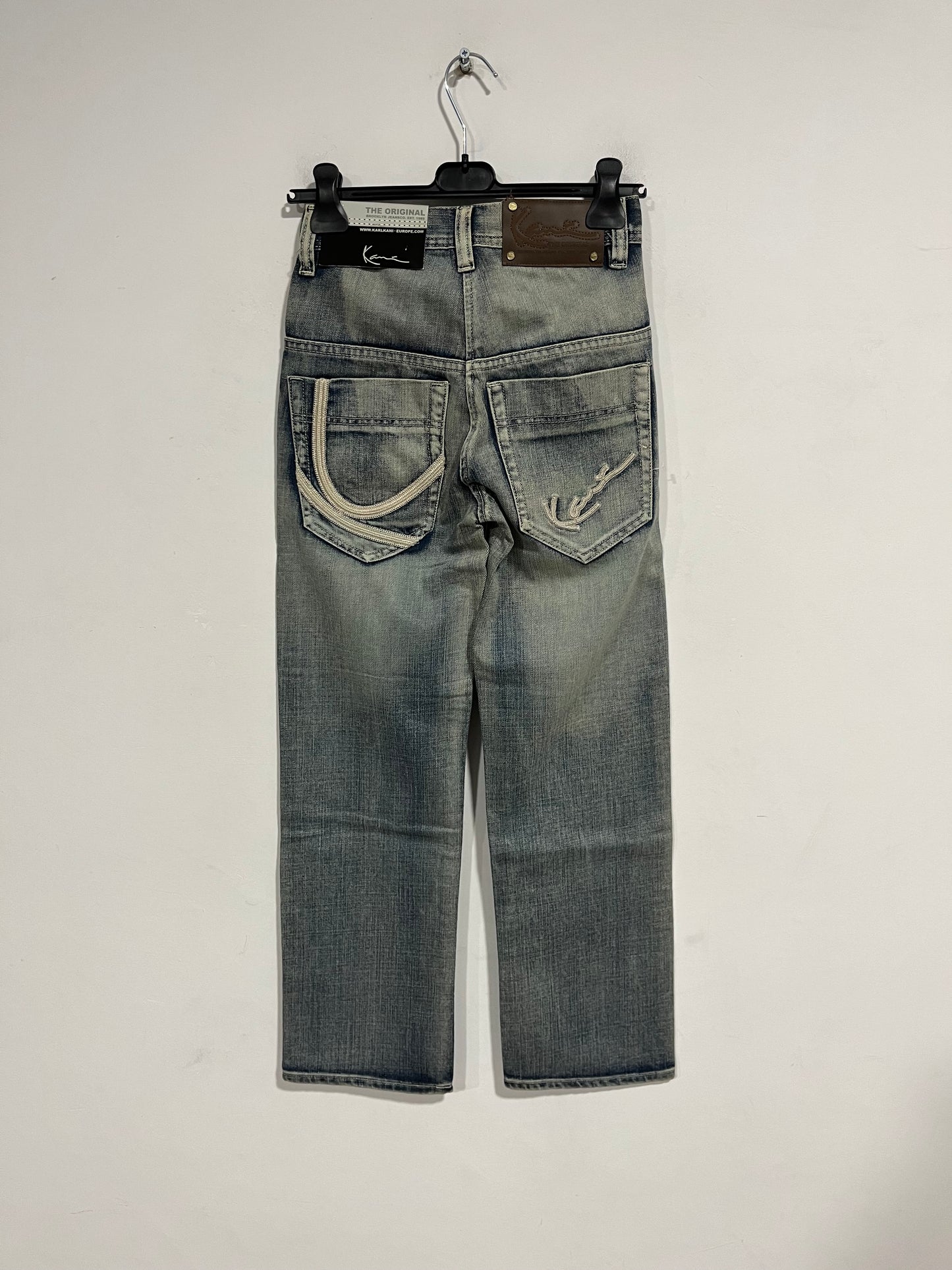 Jeans baggy Karl Kani nuovo con cartellino (F786)