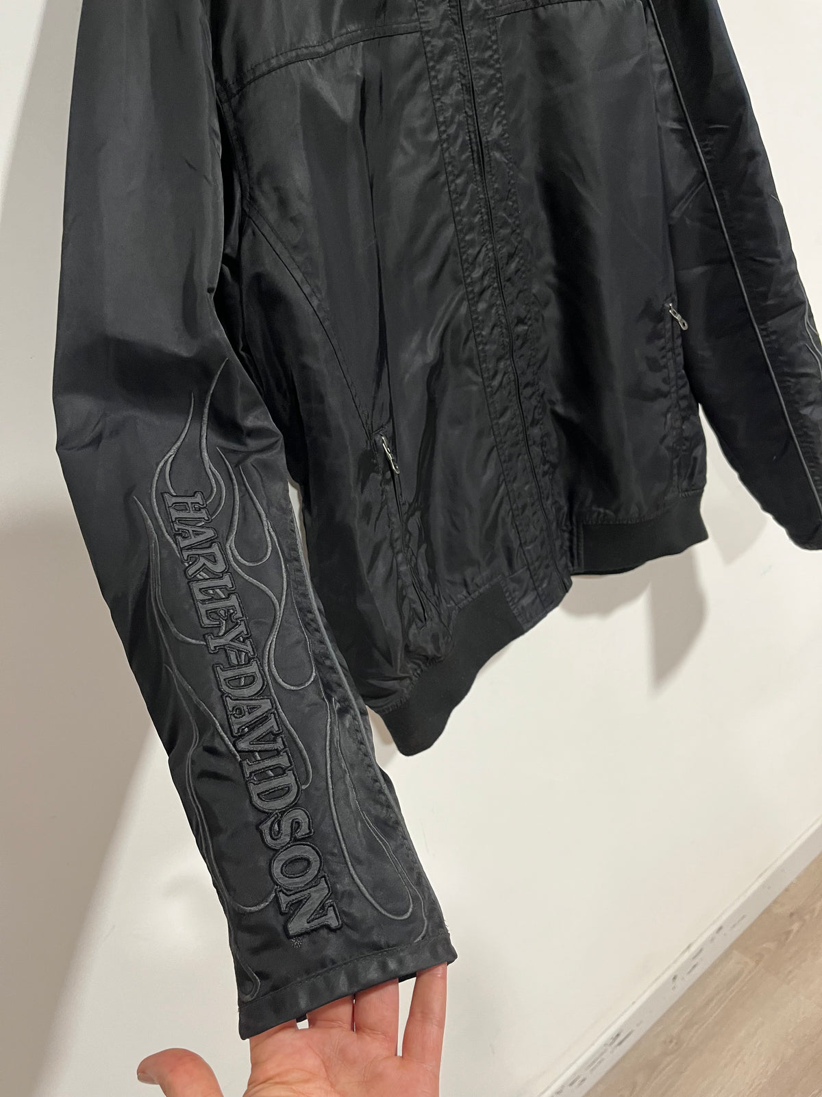 Giubbotto Bomber Harley Davidson nero (H309)