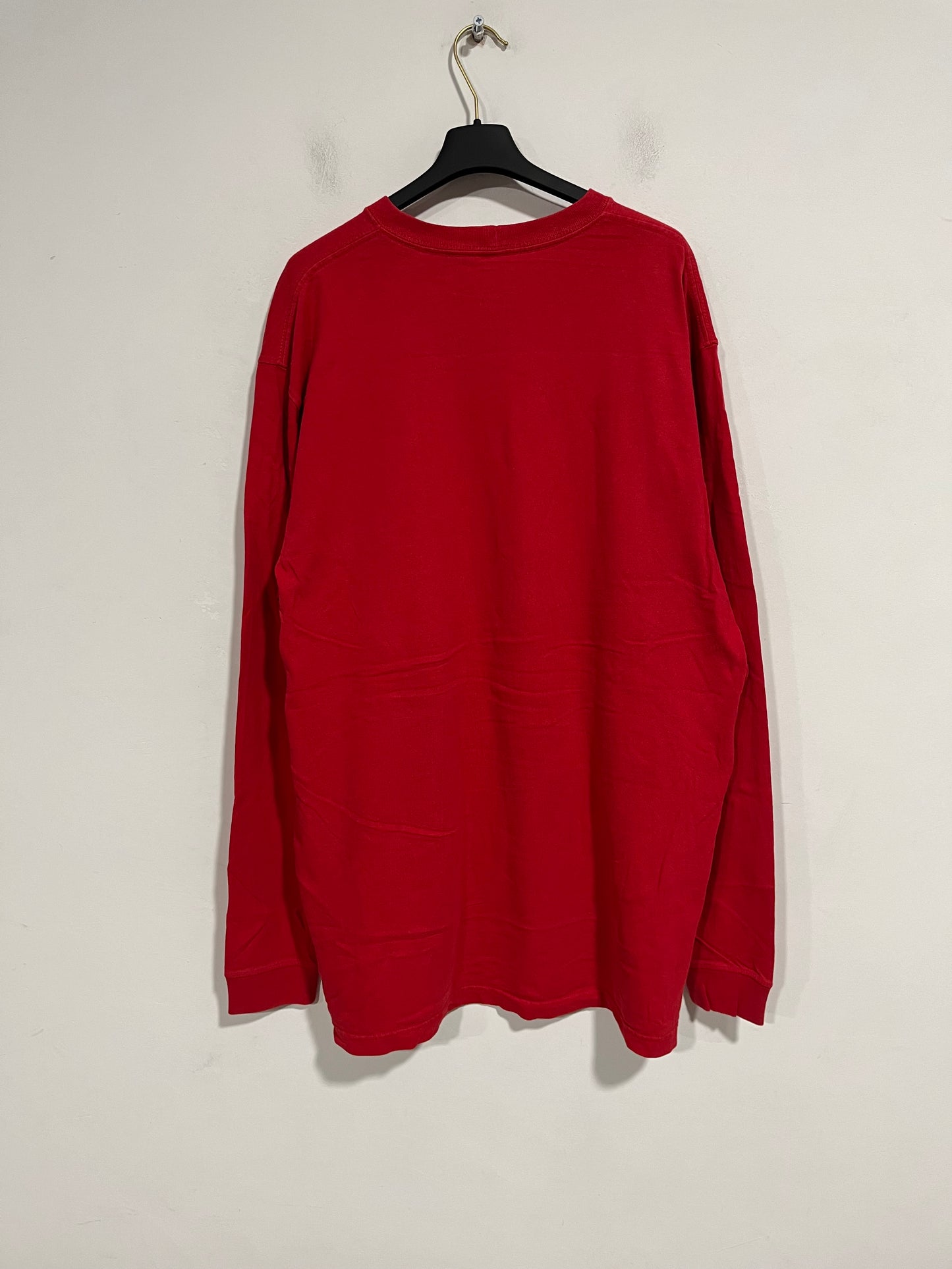 T shirt Carhartt a maniche lunghe rossa (G405)