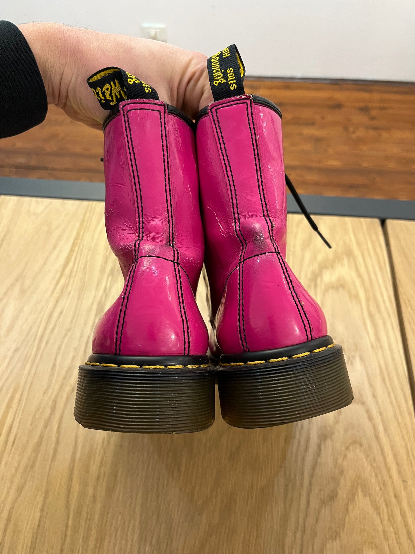 Anfibi Dr Martens 1460 W Pink (F584)