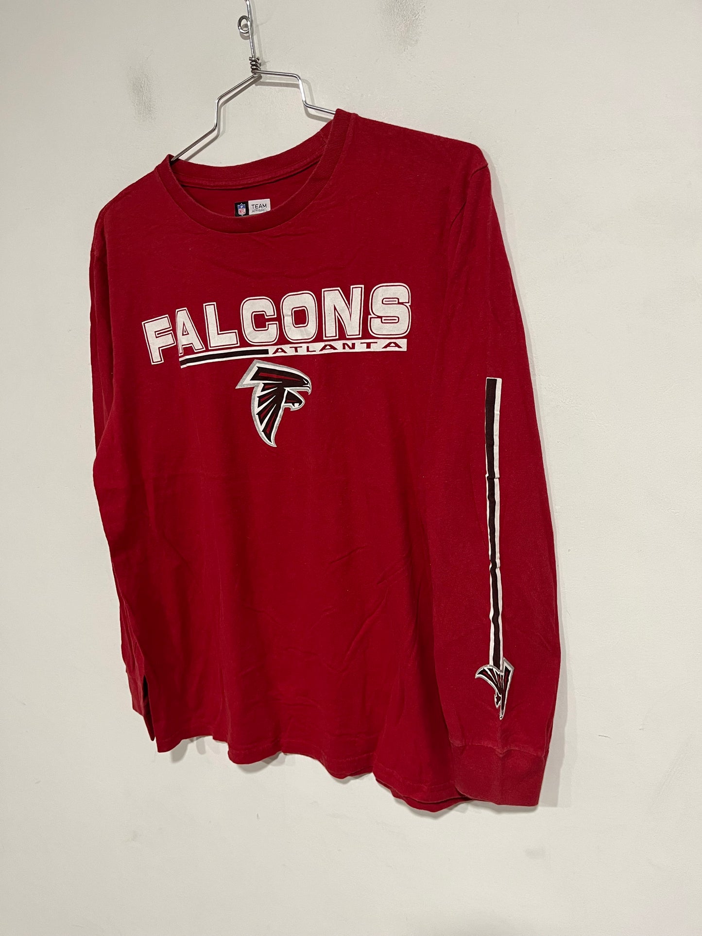 T shirt NFL team apparel maniche lunghe (G278)