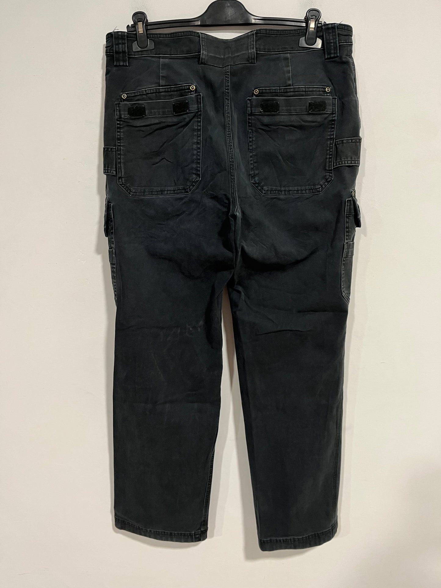 Jeans workwear cargo Duluth Nero (F075)