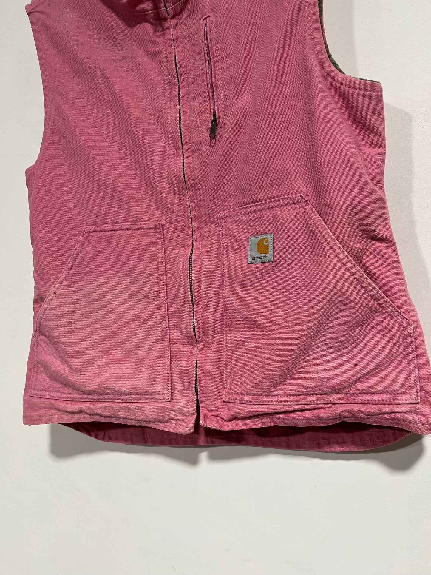 Rarissimo Carhartt vest Jacket rosa (G954)