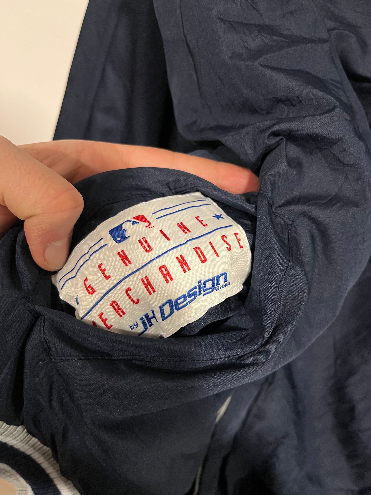 Raro giubbotto double face Jeff Hamilton Houston Astros (G769)